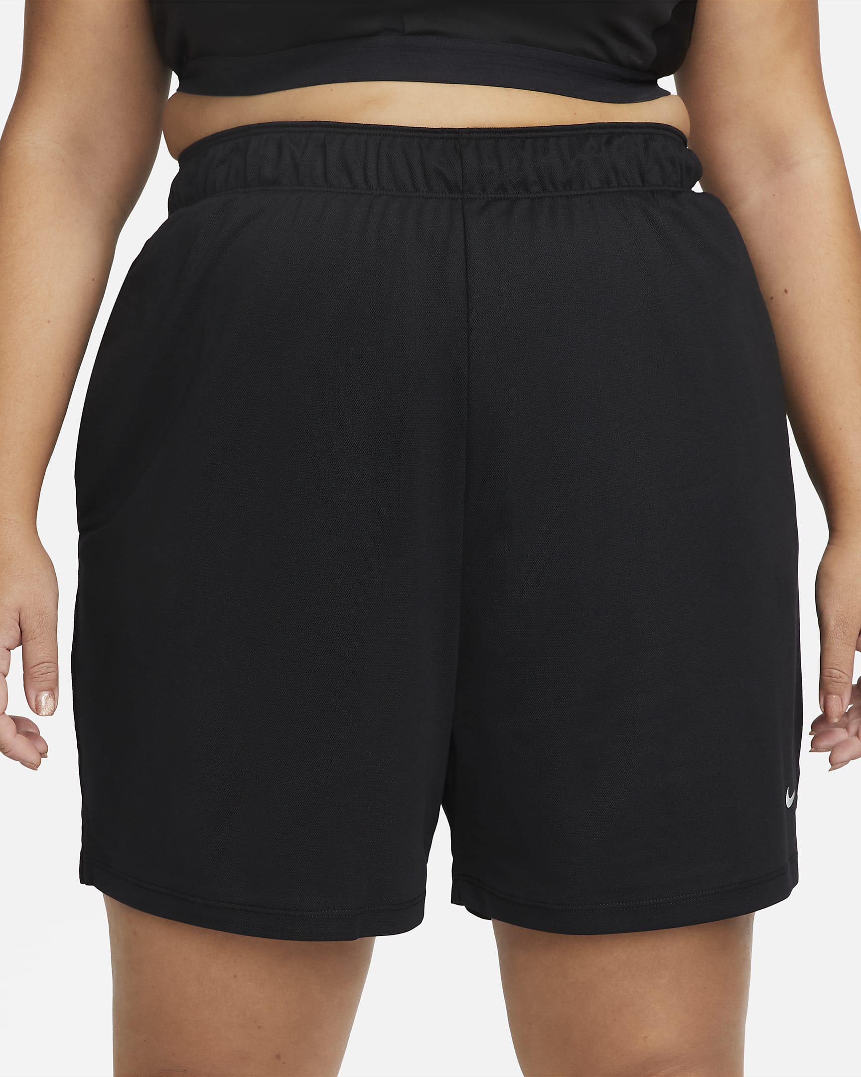 Nike DriFIT Attack Women's MidRise 5" Unlined Shorts (Plus Size