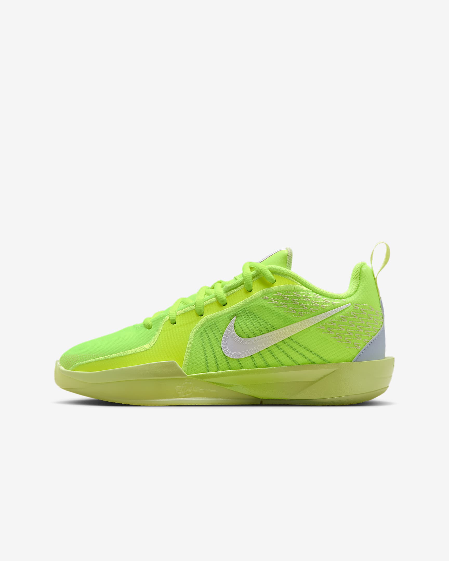 Sabrina 2 SE Big Kids' Basketball Shoes - Volt/Life Lime/Ghost/Doll