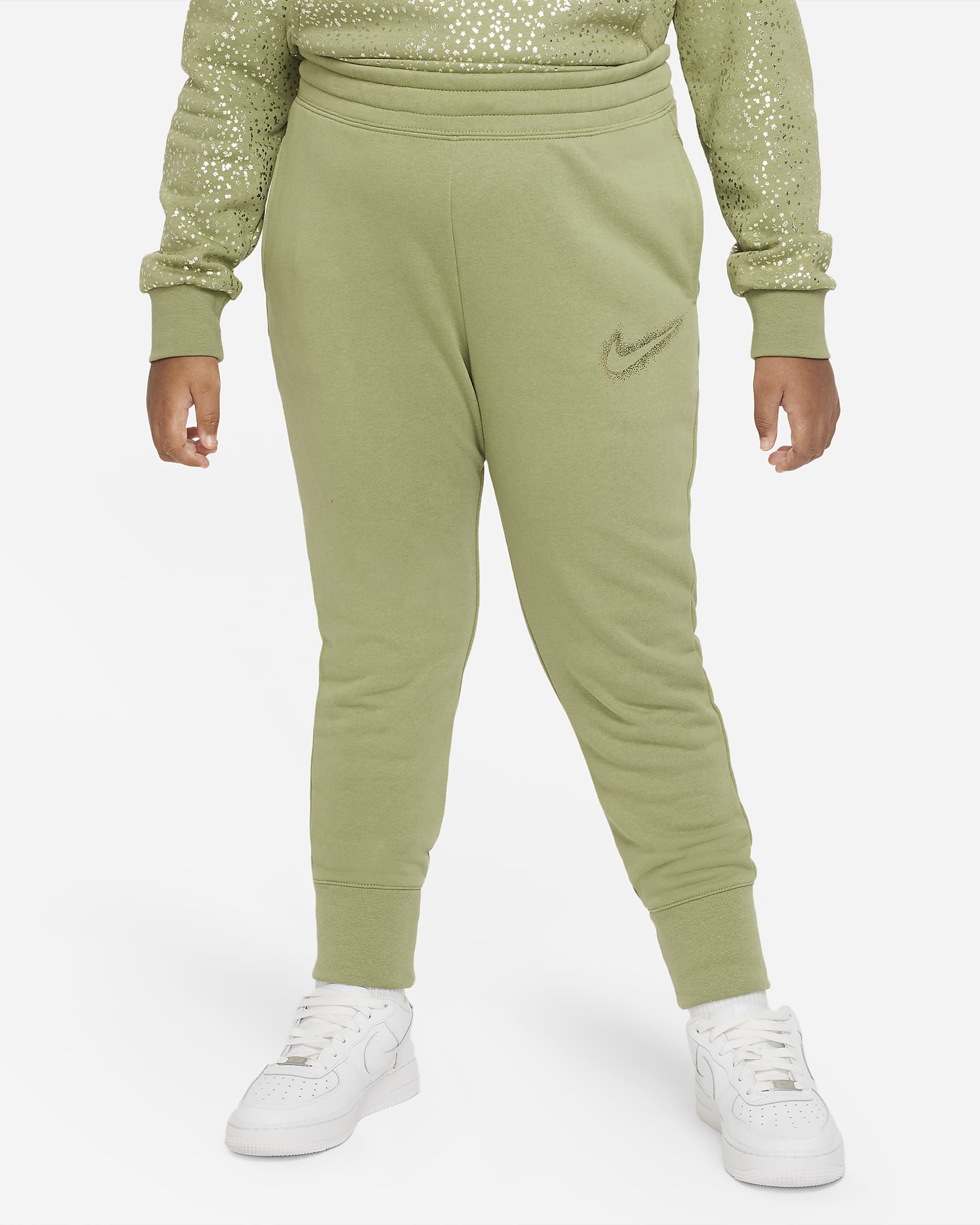 Pantalones de tejido Fleece para niña talla grande Nike Sportswear ...