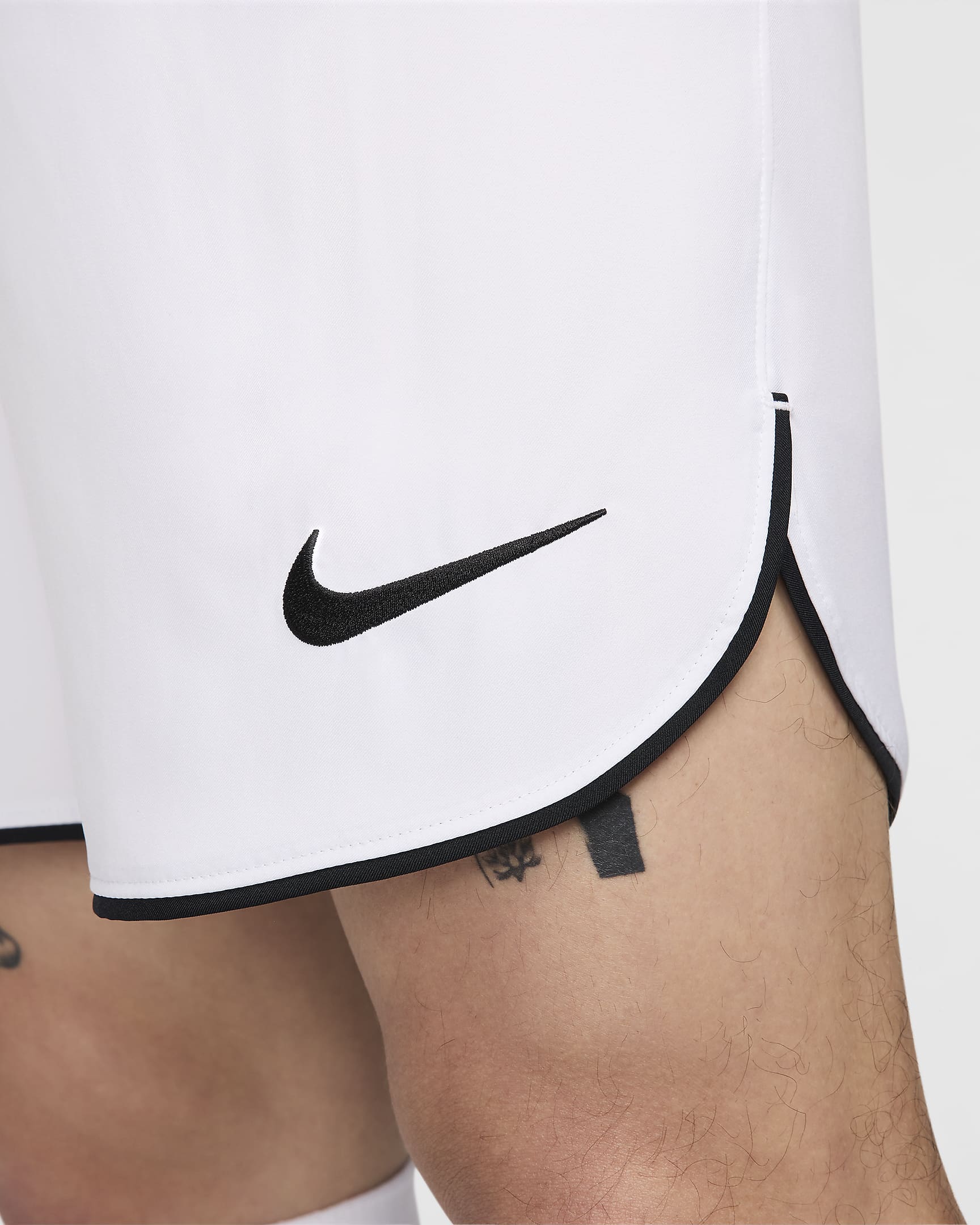 Nike Dri-FIT Men's Soccer Shorts - White/Black/Black