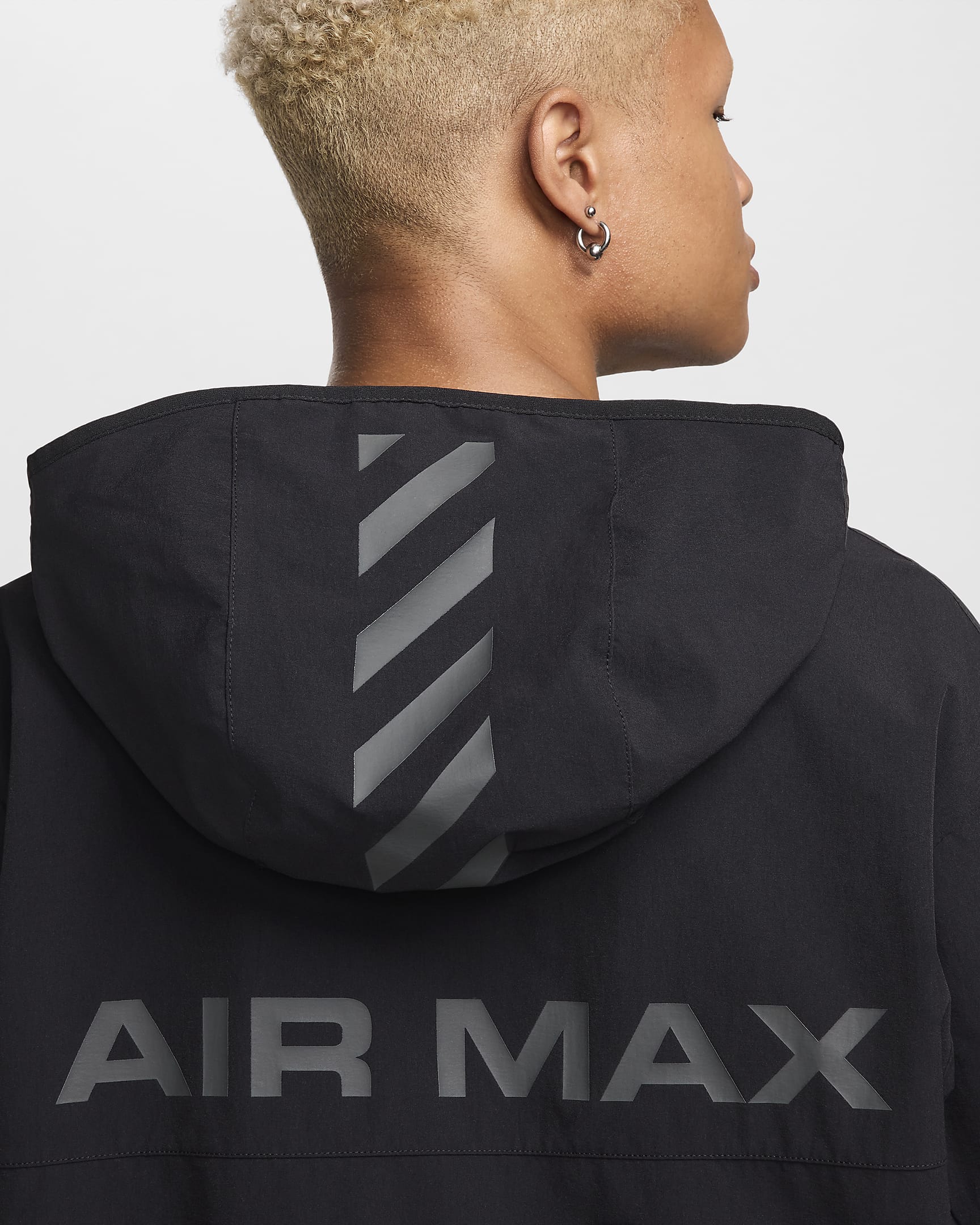 Veste tissée Nike Air Max pour Homme - Noir/Noir/Noir