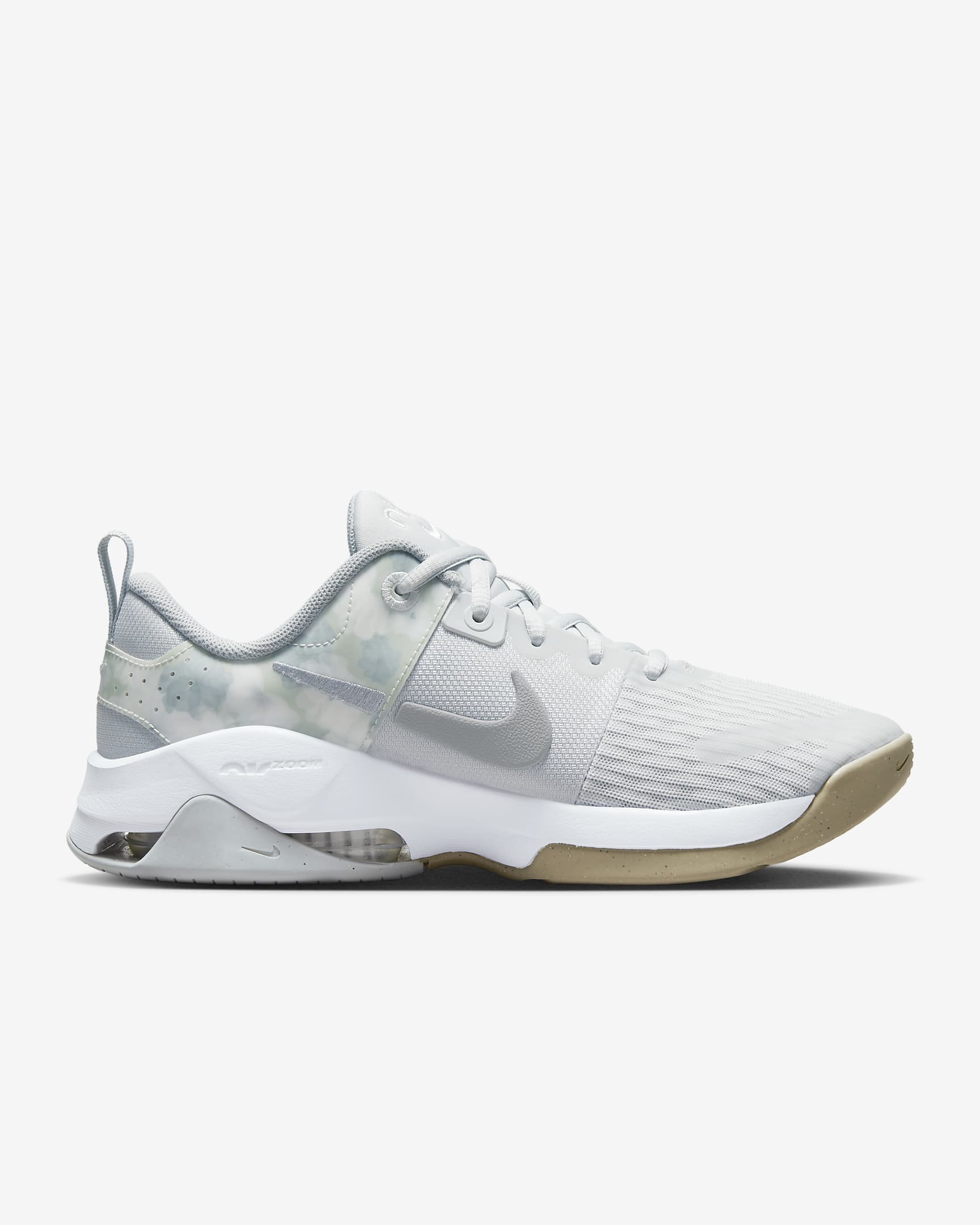 Nike Zoom Bella 6 Premium Women's Training Shoes - Photon Dust/White/Khaki/Light Smoke Grey