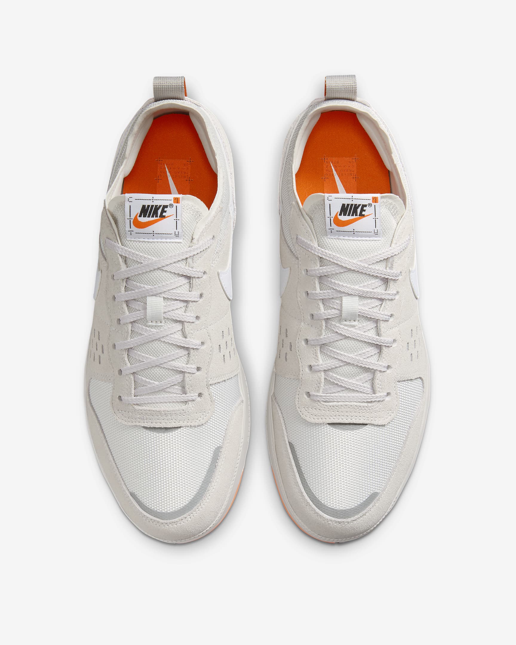 Nike C1TY 'Safety Cone' Shoes - Platinum Tint/Light Iron Ore/Safety Orange/White