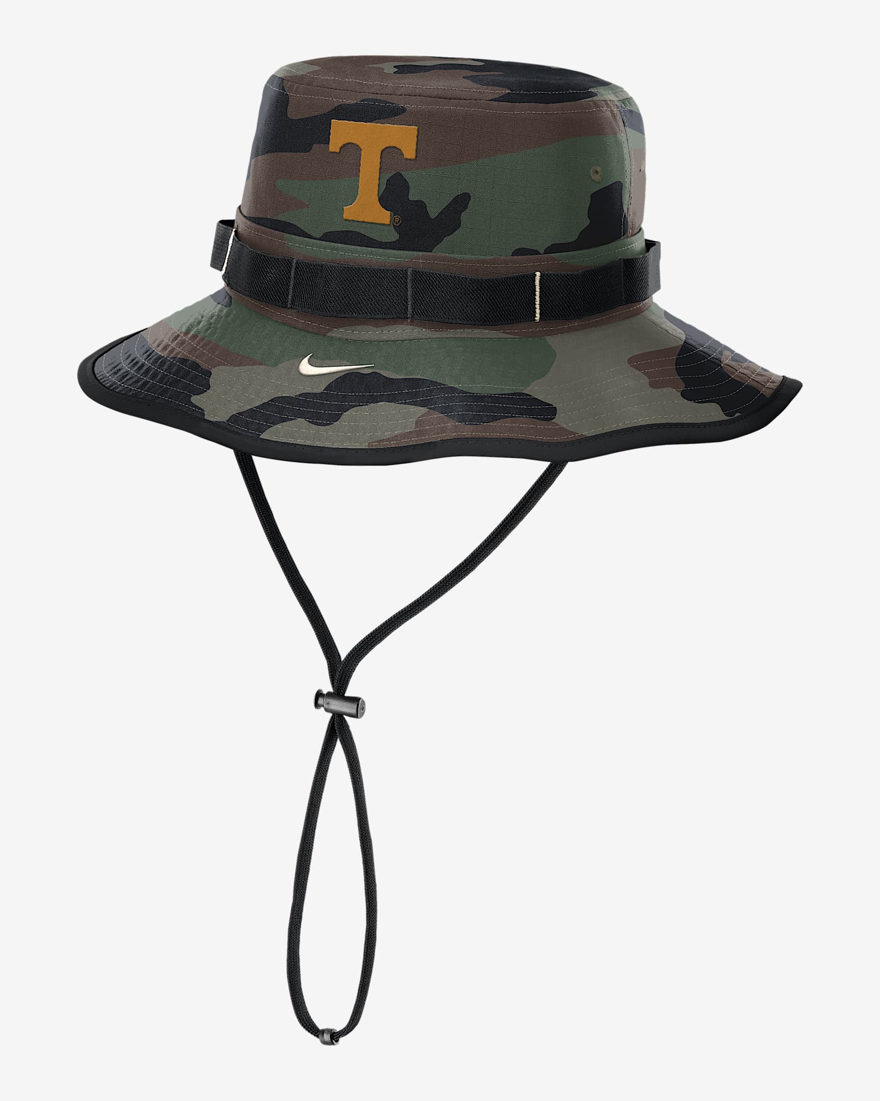 Tennessee 2025 Military Appreciation Boonie Men's Nike Dri-FIT College Bucket Hat - Olive