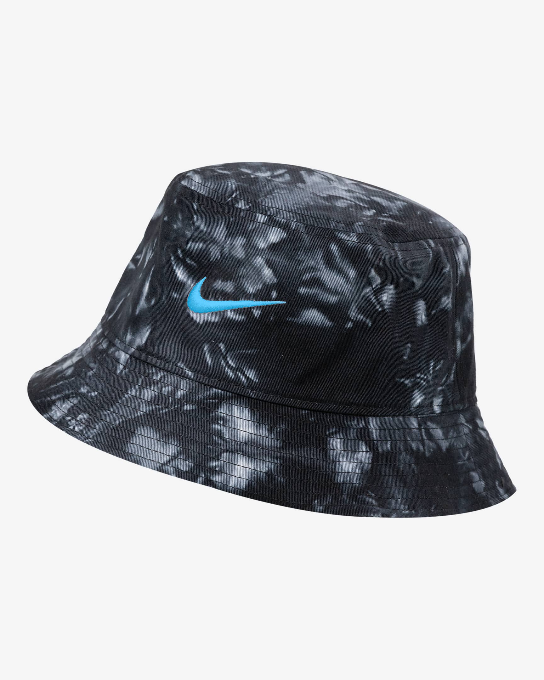 Gorro tipo pescador tie-dye Nike de la NWSL Chicago Red Stars - Negro