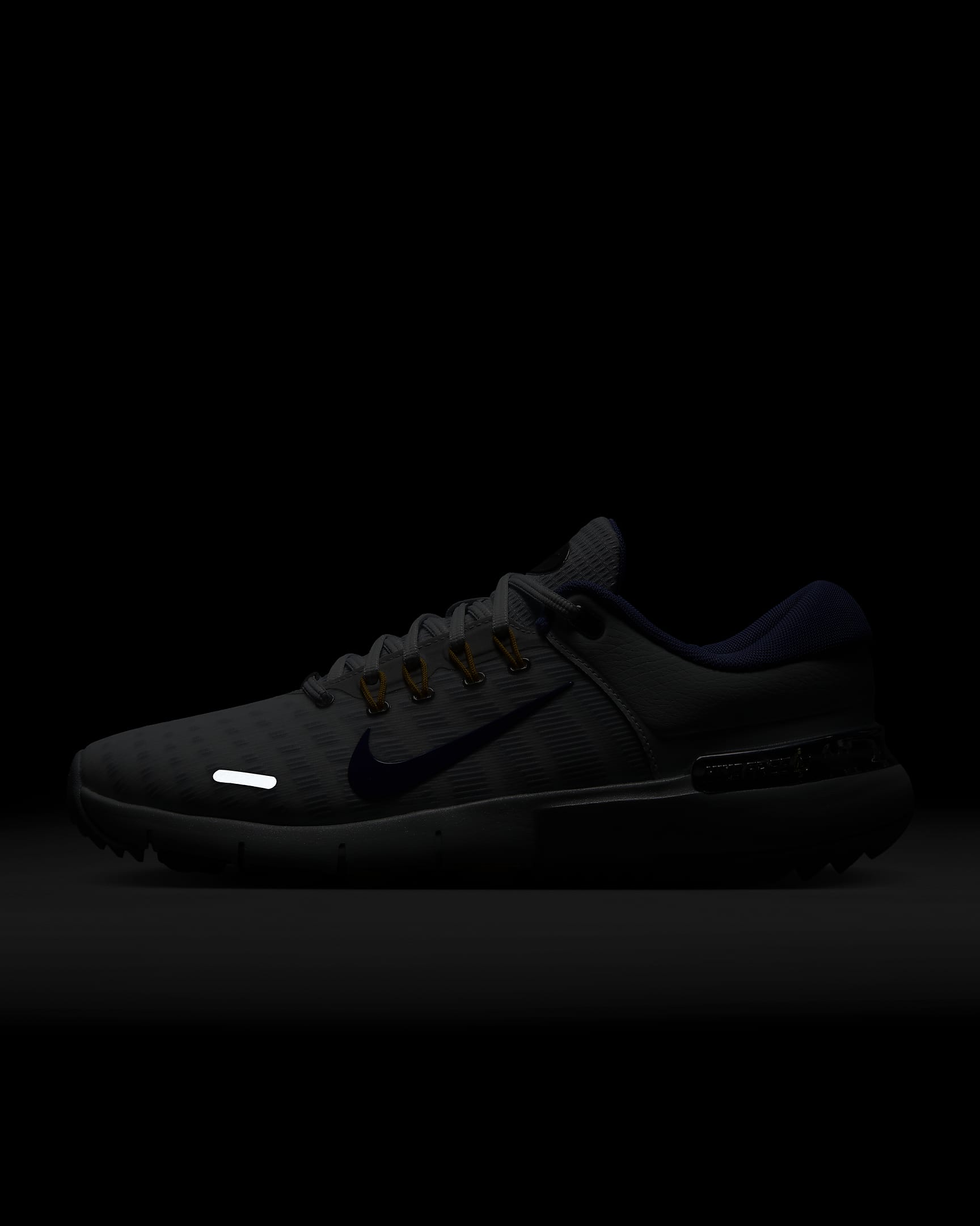 Nike Free Golf Sabatilles de golf - Home - Pure Platinum/University Gold/Wolf Grey/Astronomy Blue