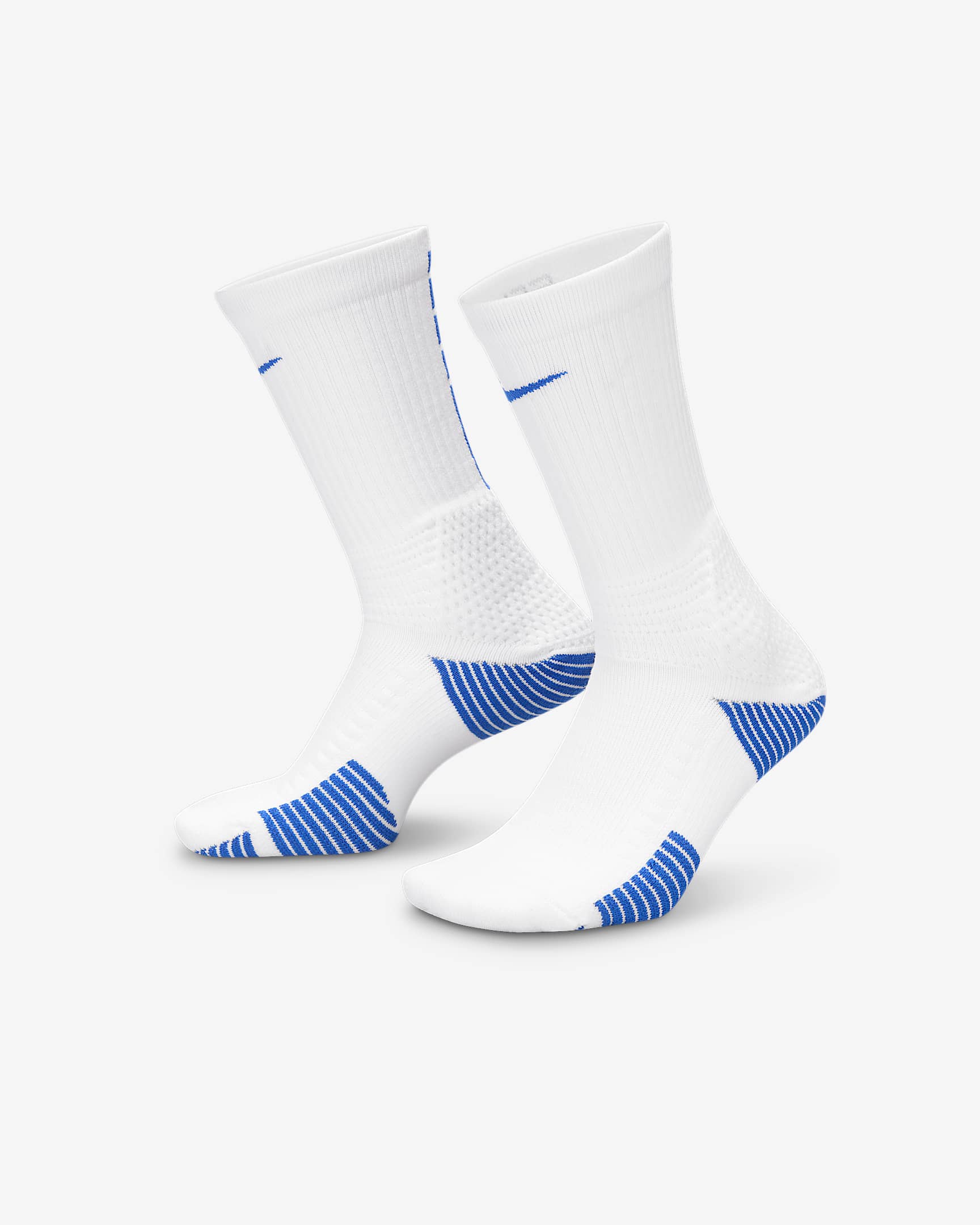 Calcetas acolchadas Nike Elite 2.0 (1 par) - Blanco/Royal juego/Royal juego