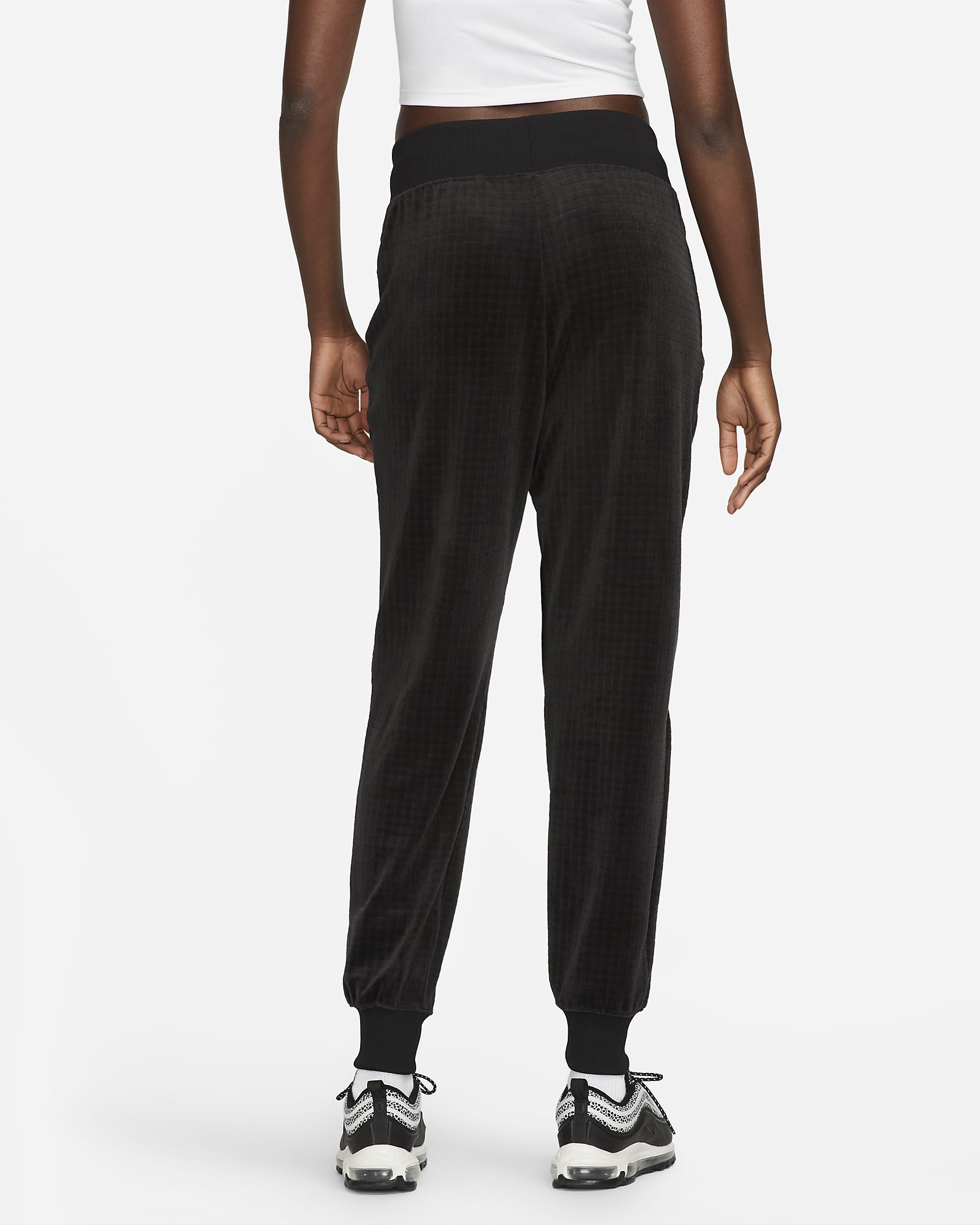 Nike Sportswear Women's HighWaisted Velour Joggers.