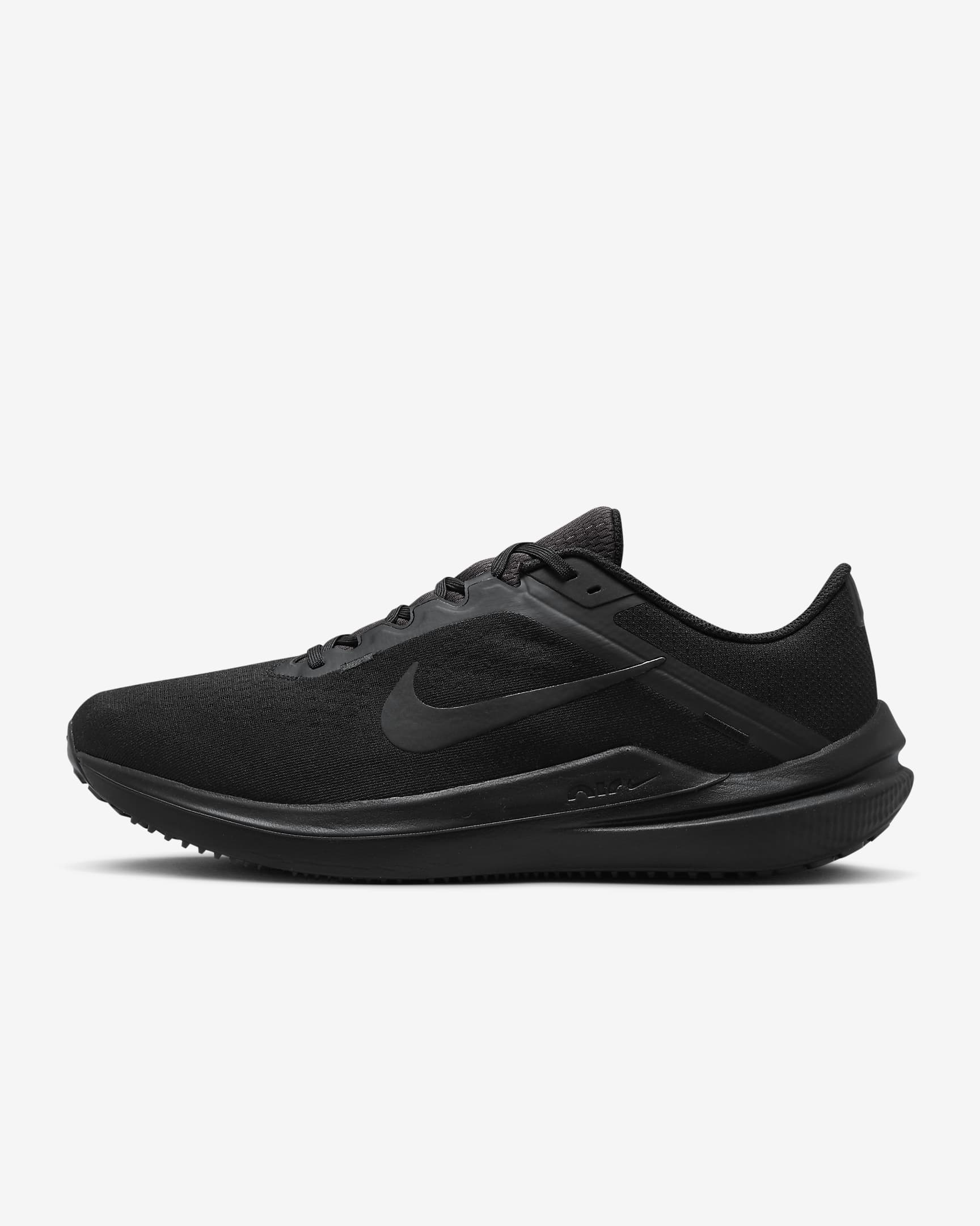 Nike Winflo 10 Men's Road Running Shoes - Black/Black/Anthracite/Black