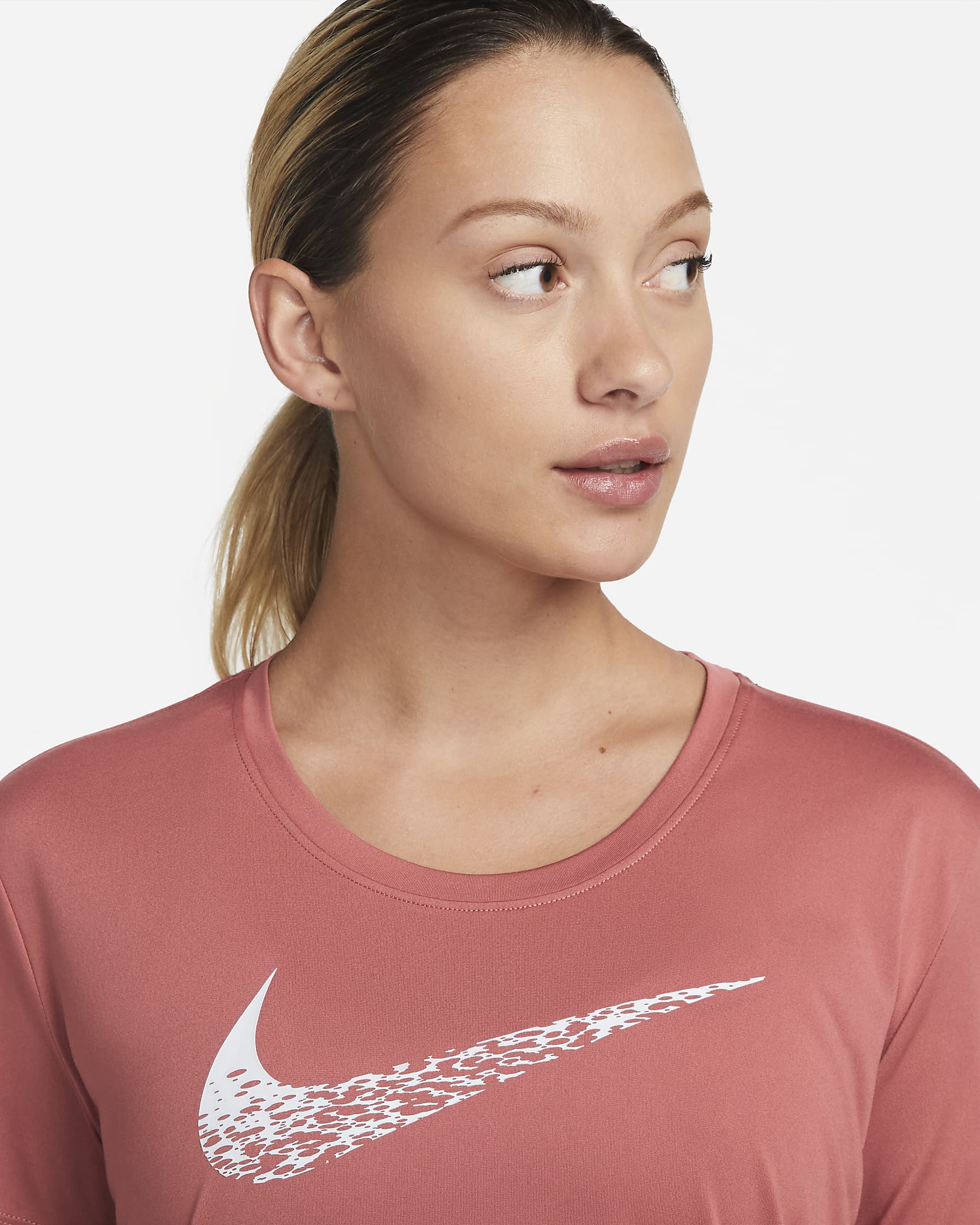 Nike Swoosh Run Womens Short Sleeve Running Top Nike Sa 6718