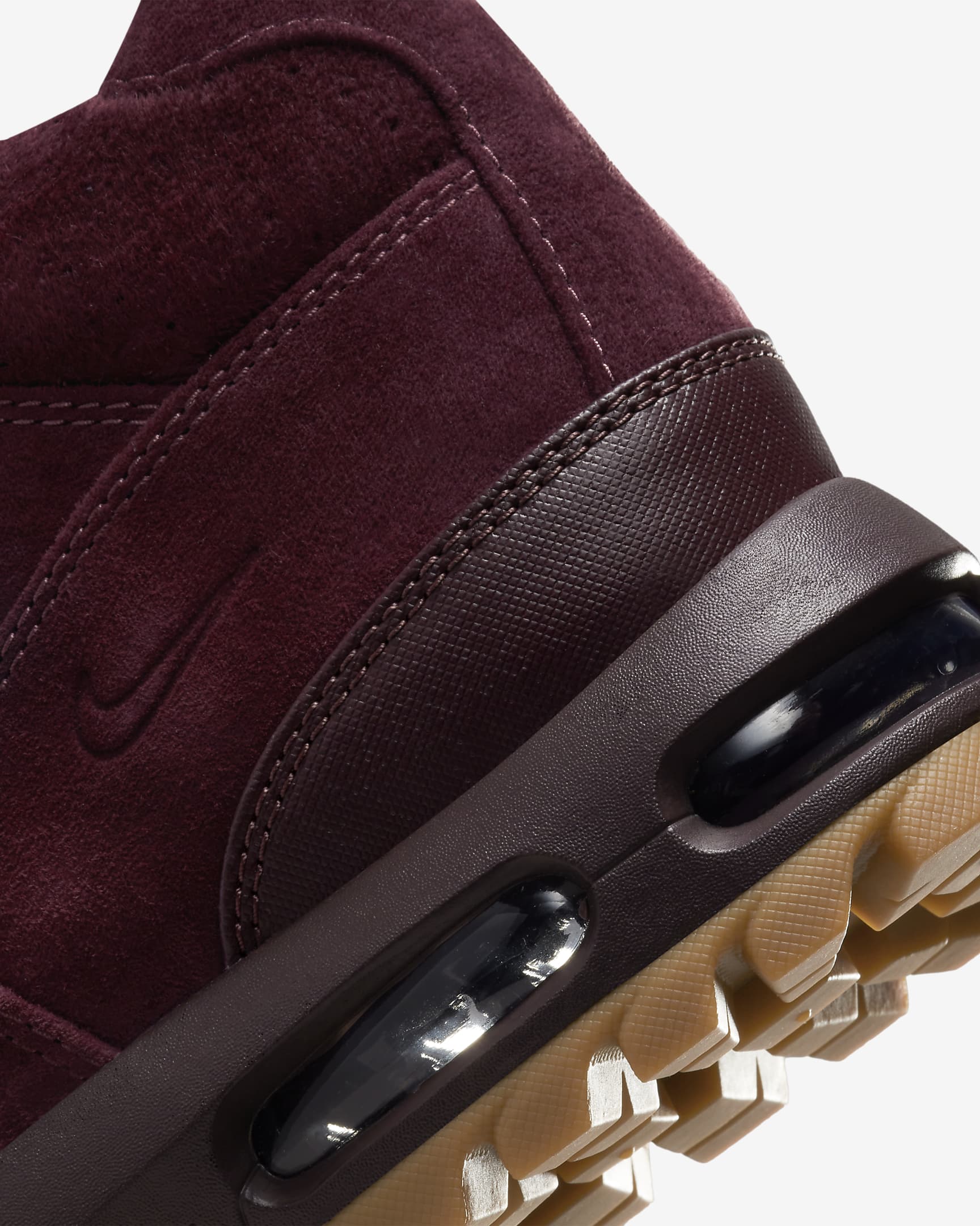 burgundy nike boots for men