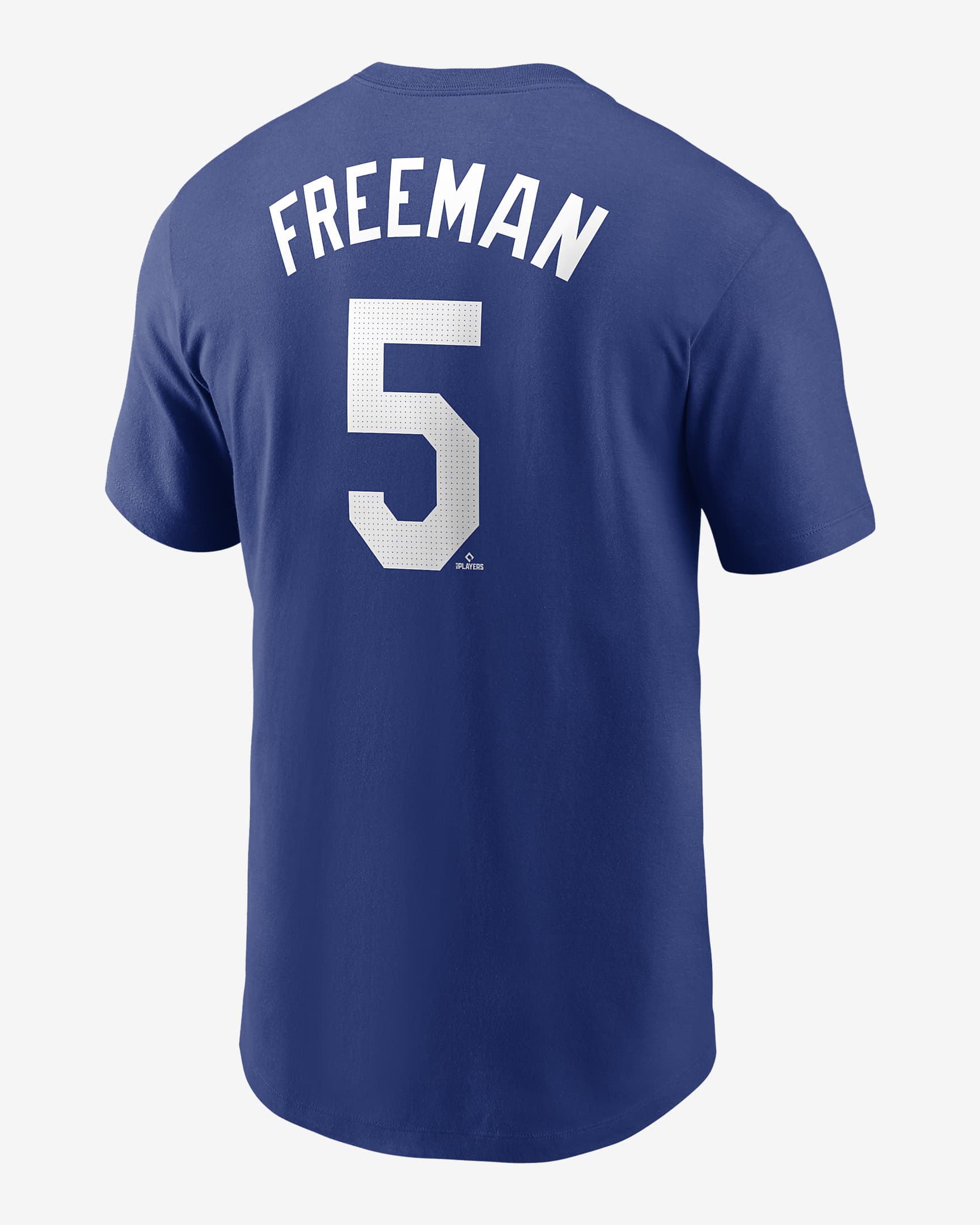 Playera Nike de la MLB para hombre Freddie Freeman Los Angeles Dodgers Fuse - Royal