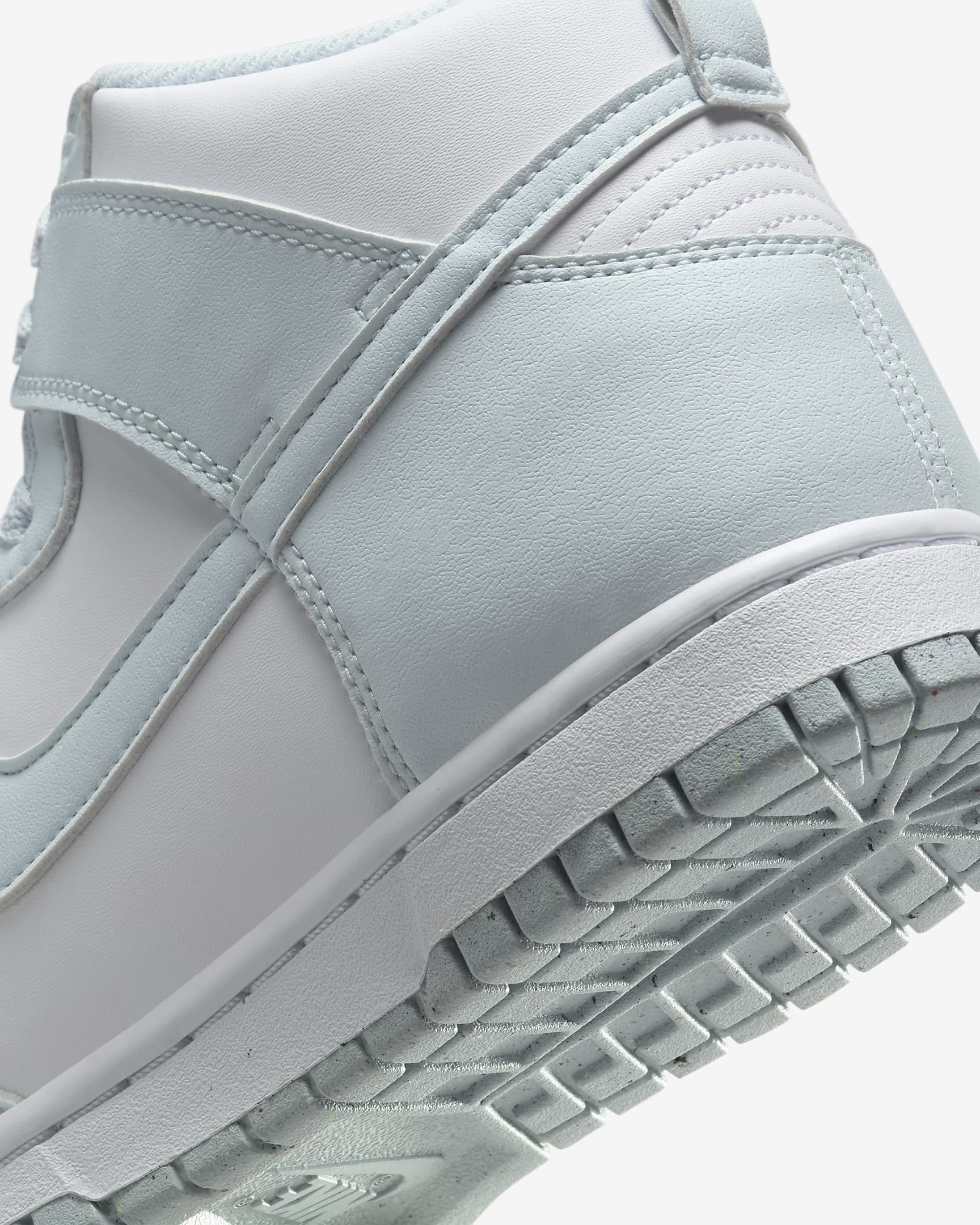 Nike Dunk High Next Nature Women's Shoes - White/White/Glacier Blue