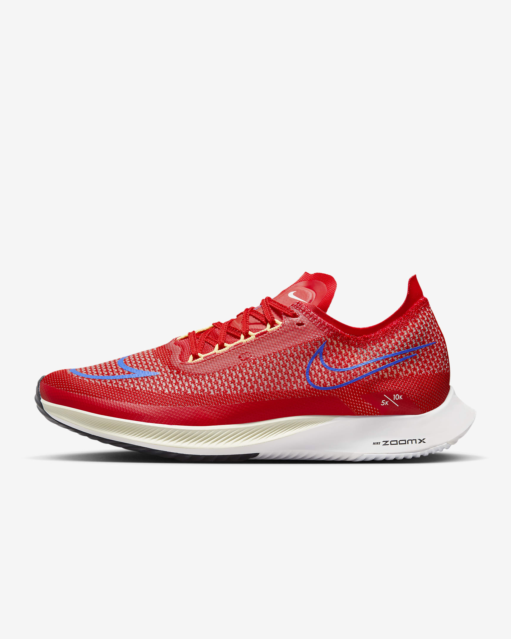 Nike Streakfly Road Racing Shoes - University Red/Sea Glass/White/Blue Joy