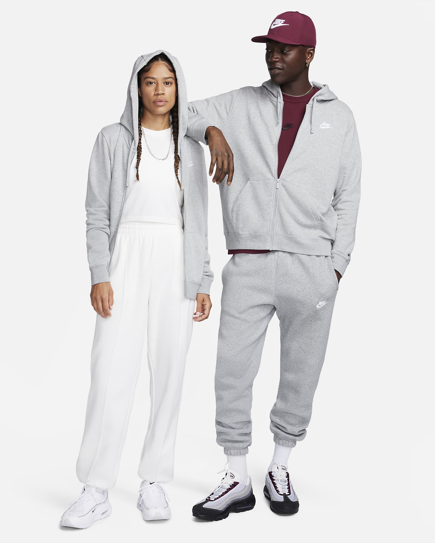 Nike Sportswear Club Fleece Women's Full-Zip Hoodie. Nike.com