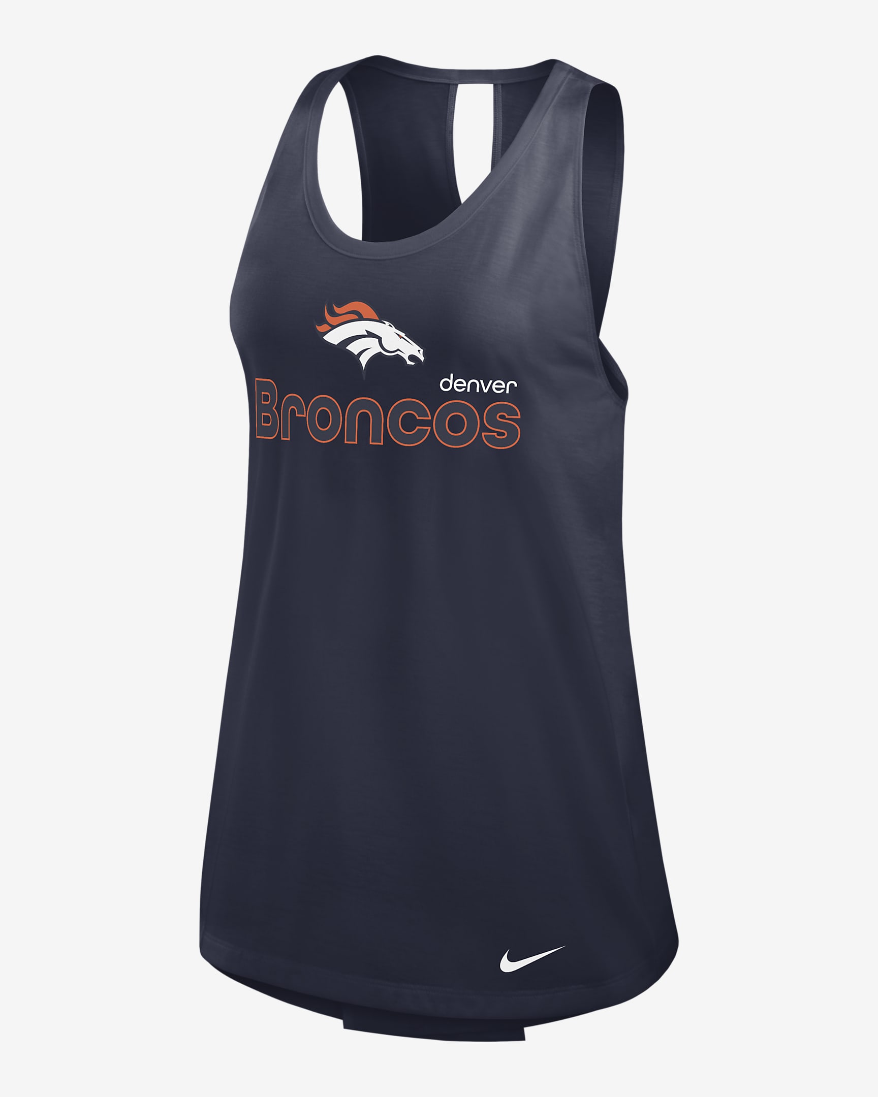 Denver Broncos Women's Nike Dri-FIT NFL Tank Top - Navy