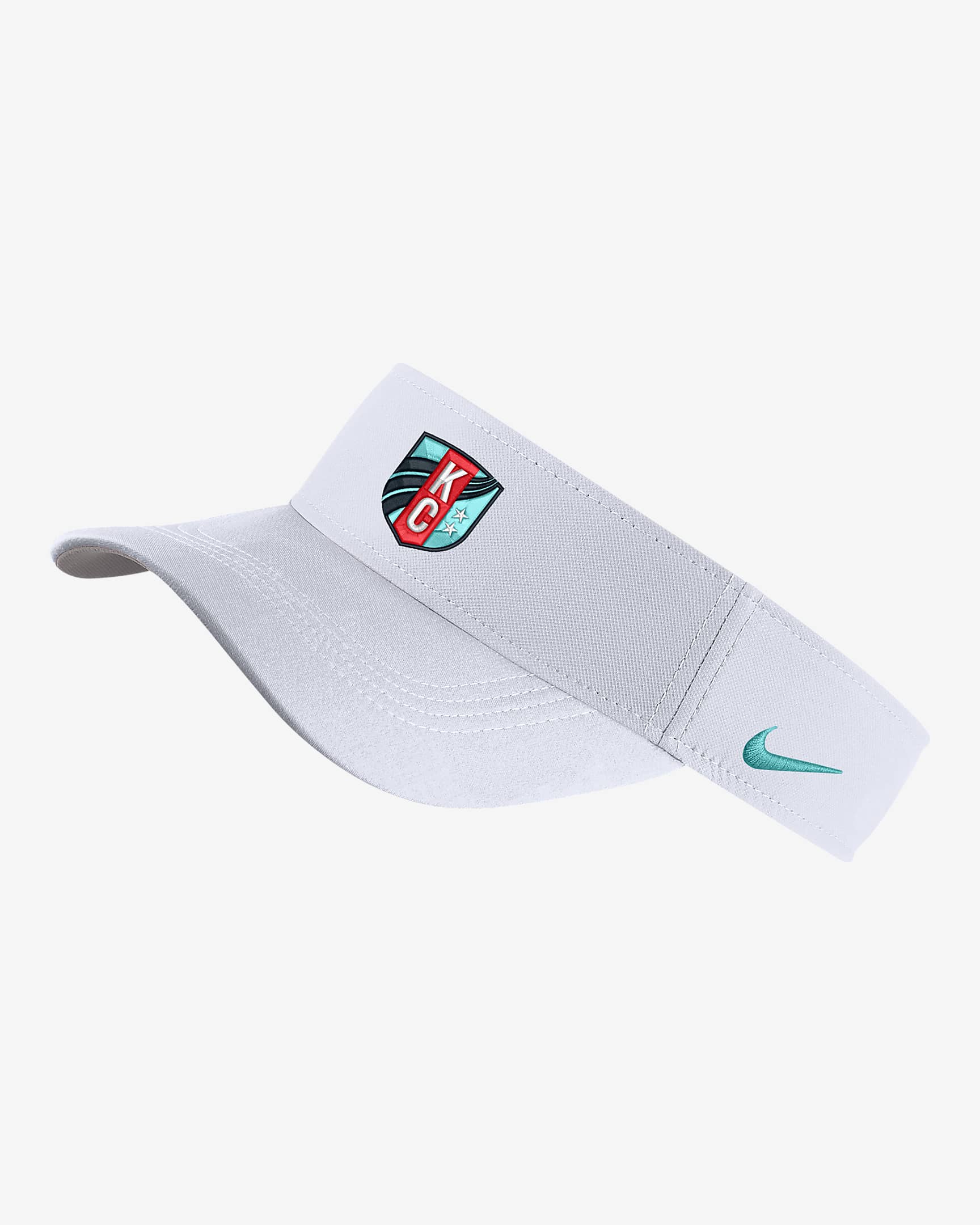 Kansas City Current Nike Dri-FIT NWSL Visor - White