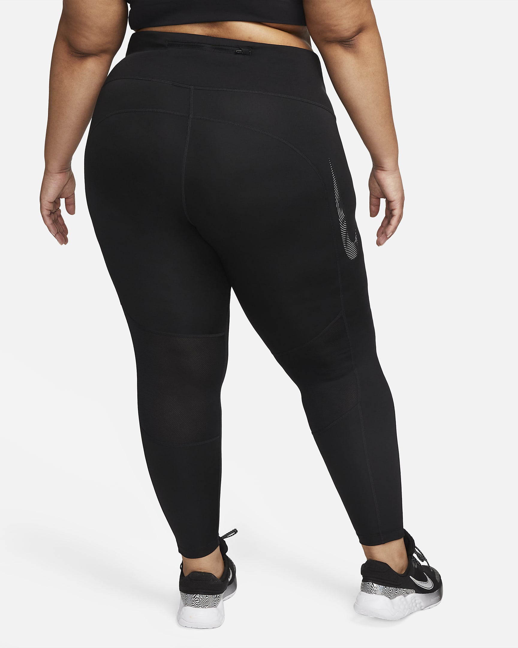 Nike Fast 7/8Leggings mit halbhohem Bund für Damen (große Größe). Nike CH