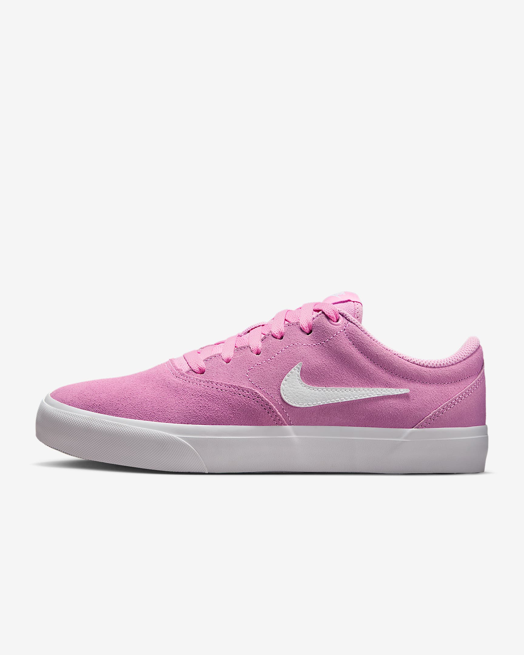 Nike Charge Suede Women's Shoes - Pink Rise/Pink Rise/White/White