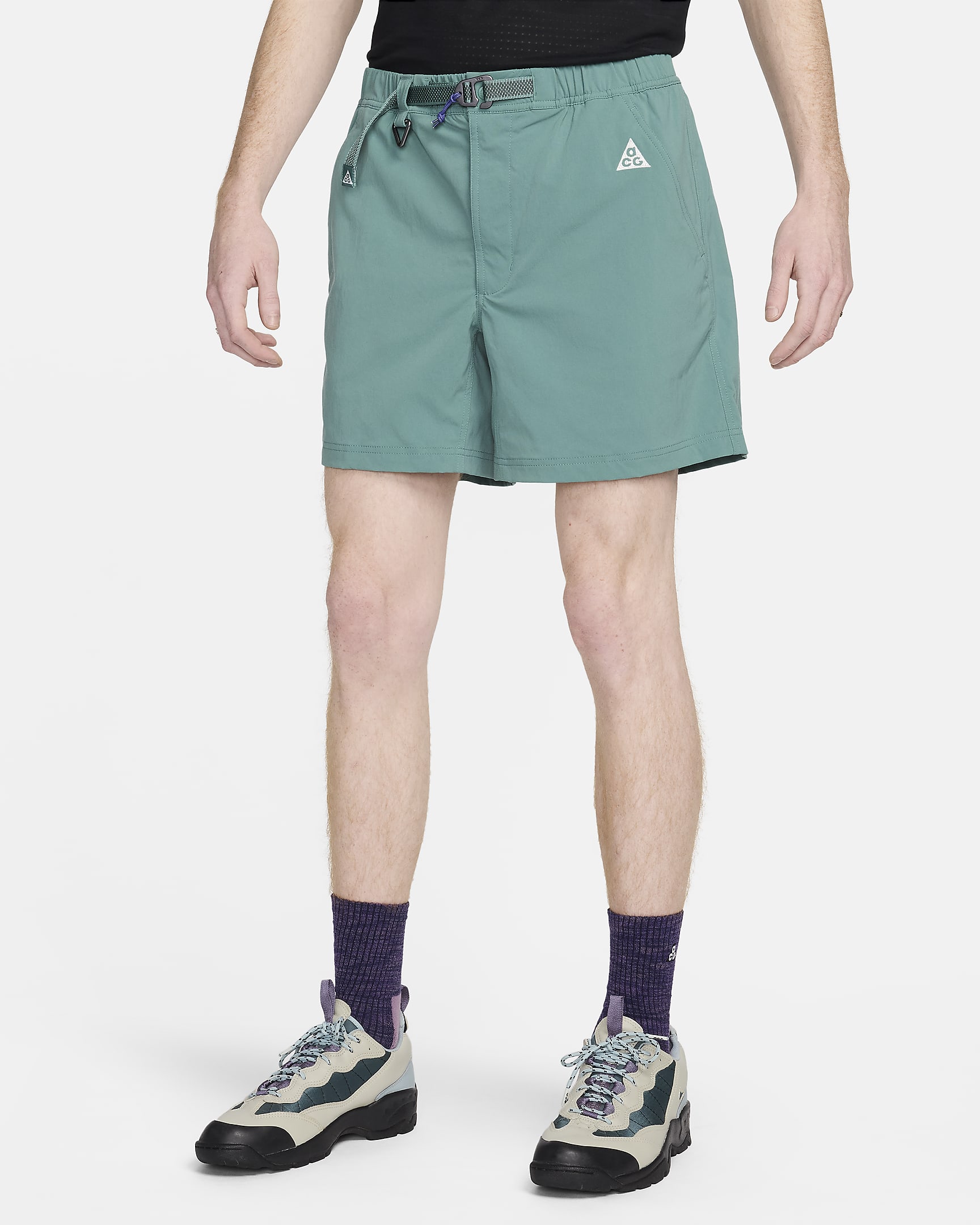 Calções de caminhada Nike ACG para homem - Bicoastal/Verde Vintage/Branco Summit