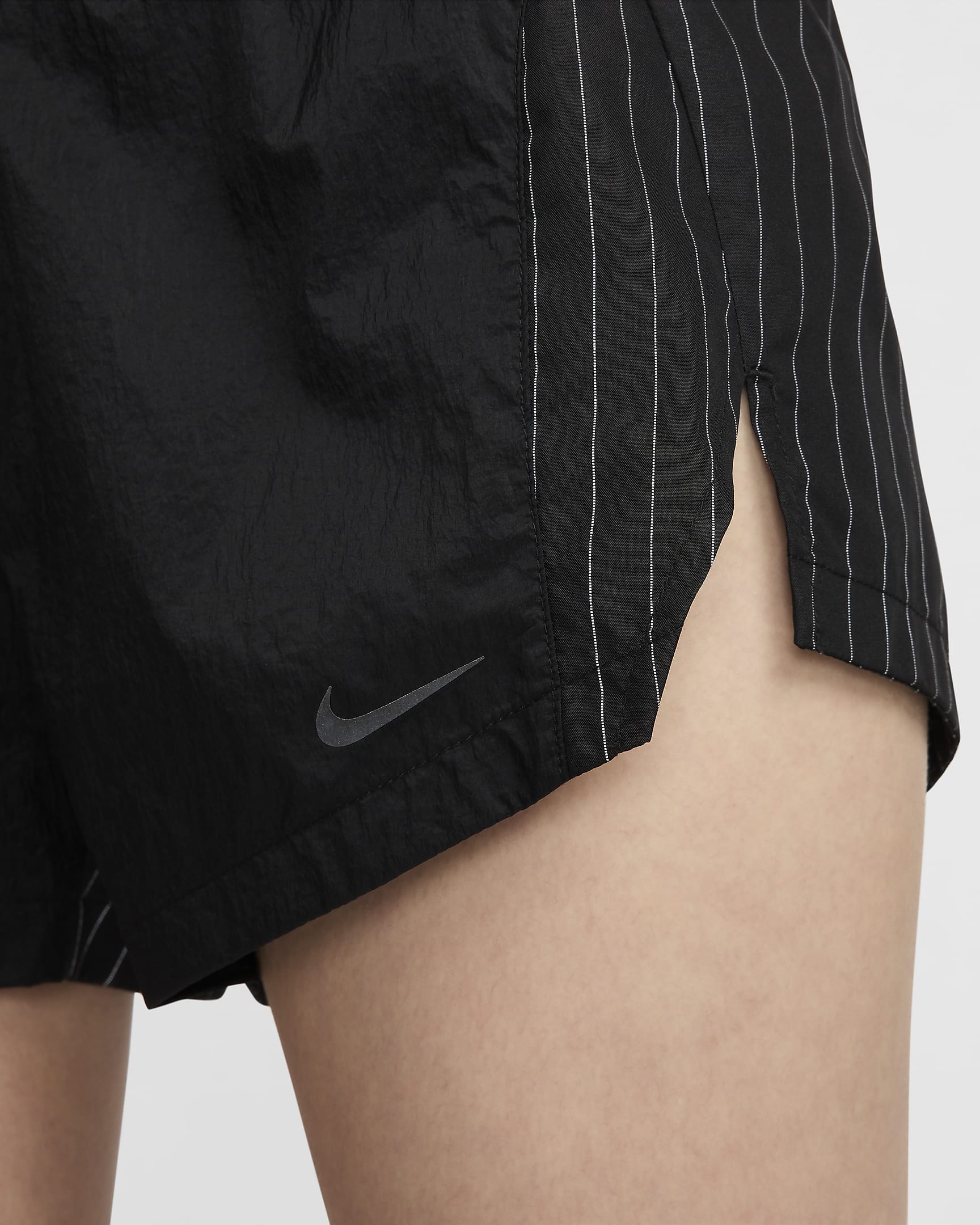 Nike Running Division Women's Mid-Rise 8cm (approx.) Brief-Lined Running Shorts - Black