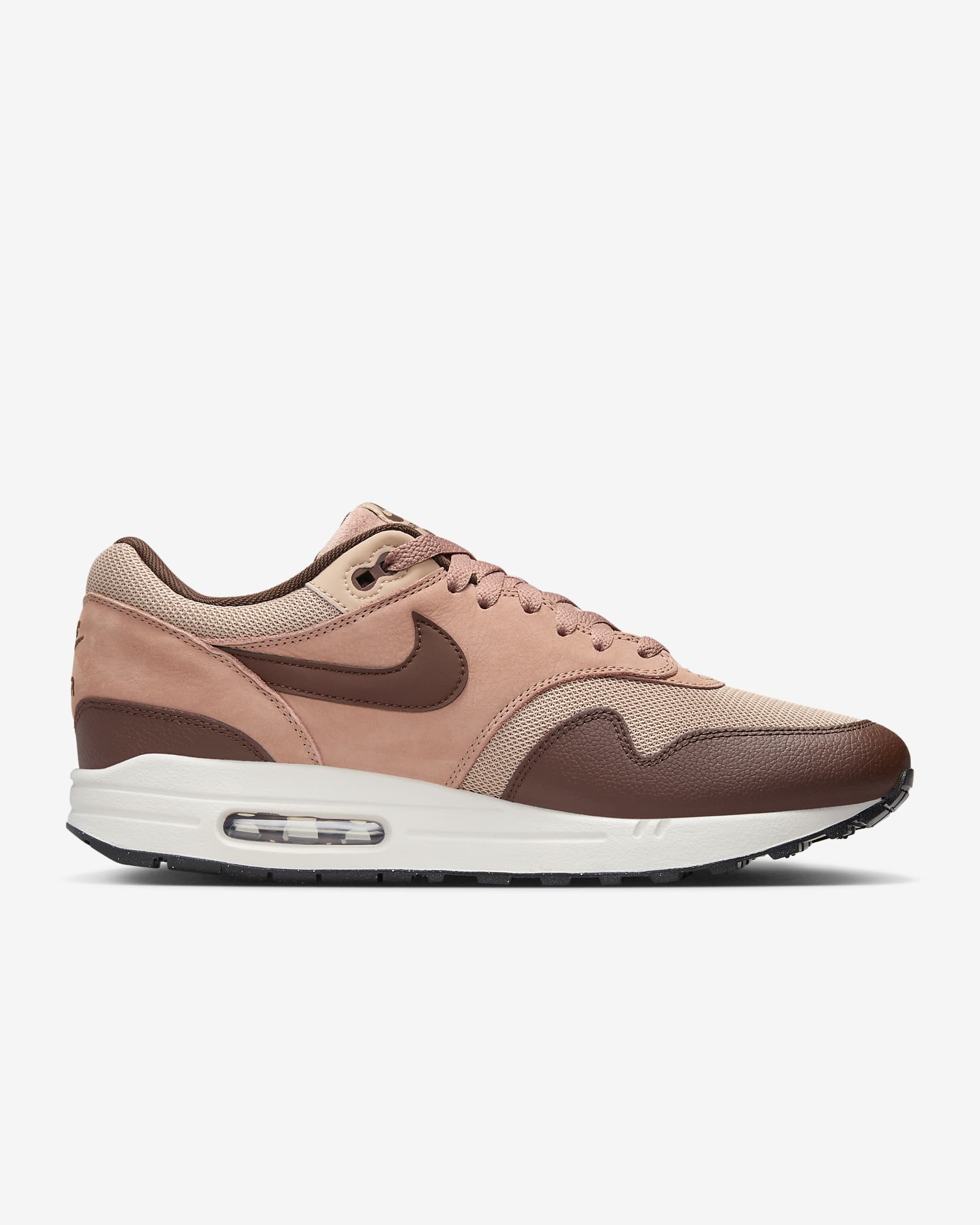 รองเท้าผู้ชาย Nike Air Max 1 SC - Hemp/Dusted Clay/Light Orewood Brown/Cacao Wow