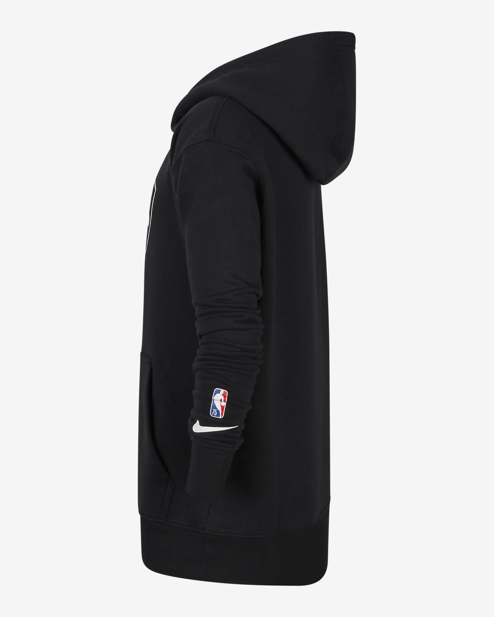 Brooklyn Nets Nike NBAhoodie van fleece voor kids. Nike NL