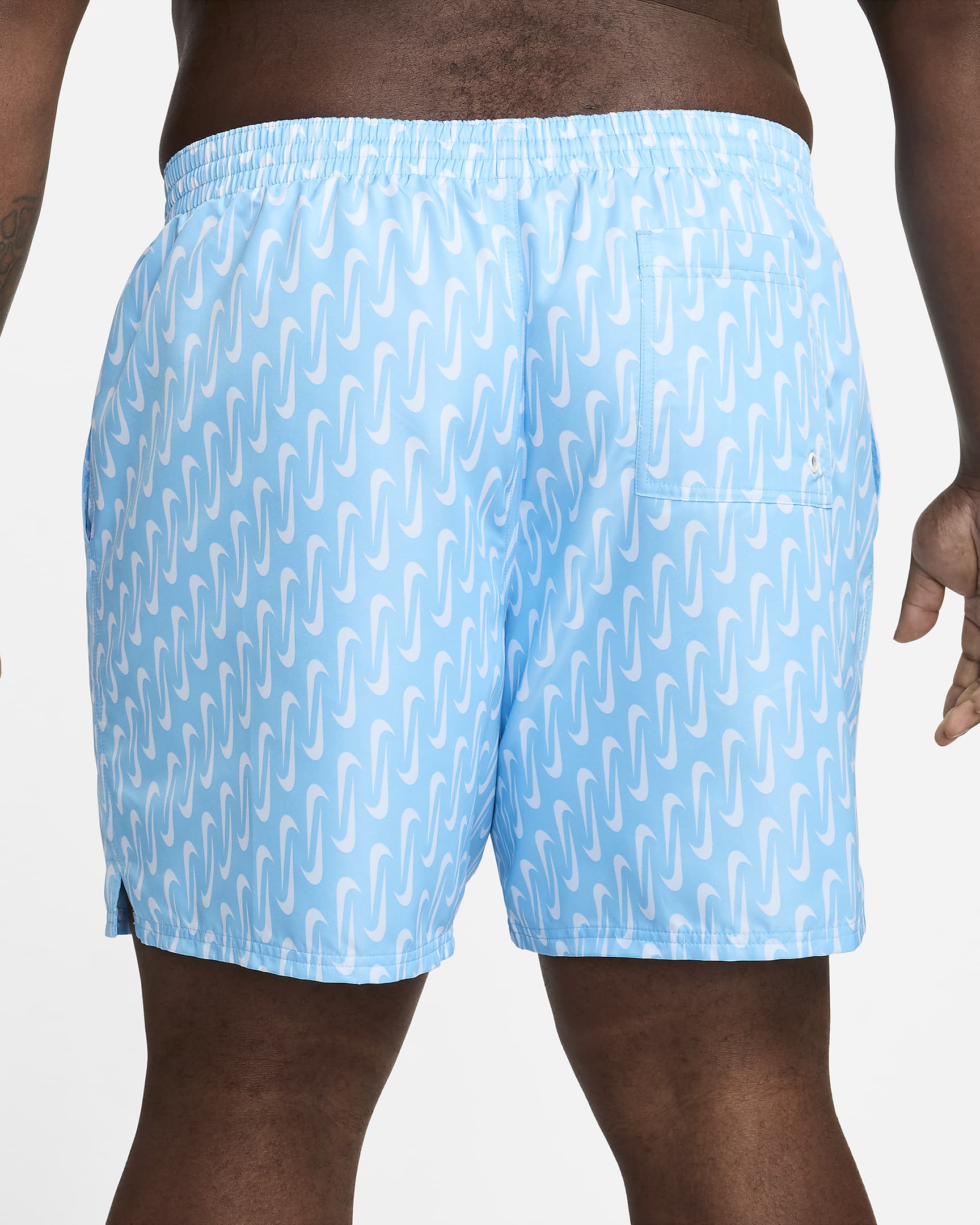 Nike Swim Men's 9" Volley Shorts (Extended Size) - Aquarius Blue