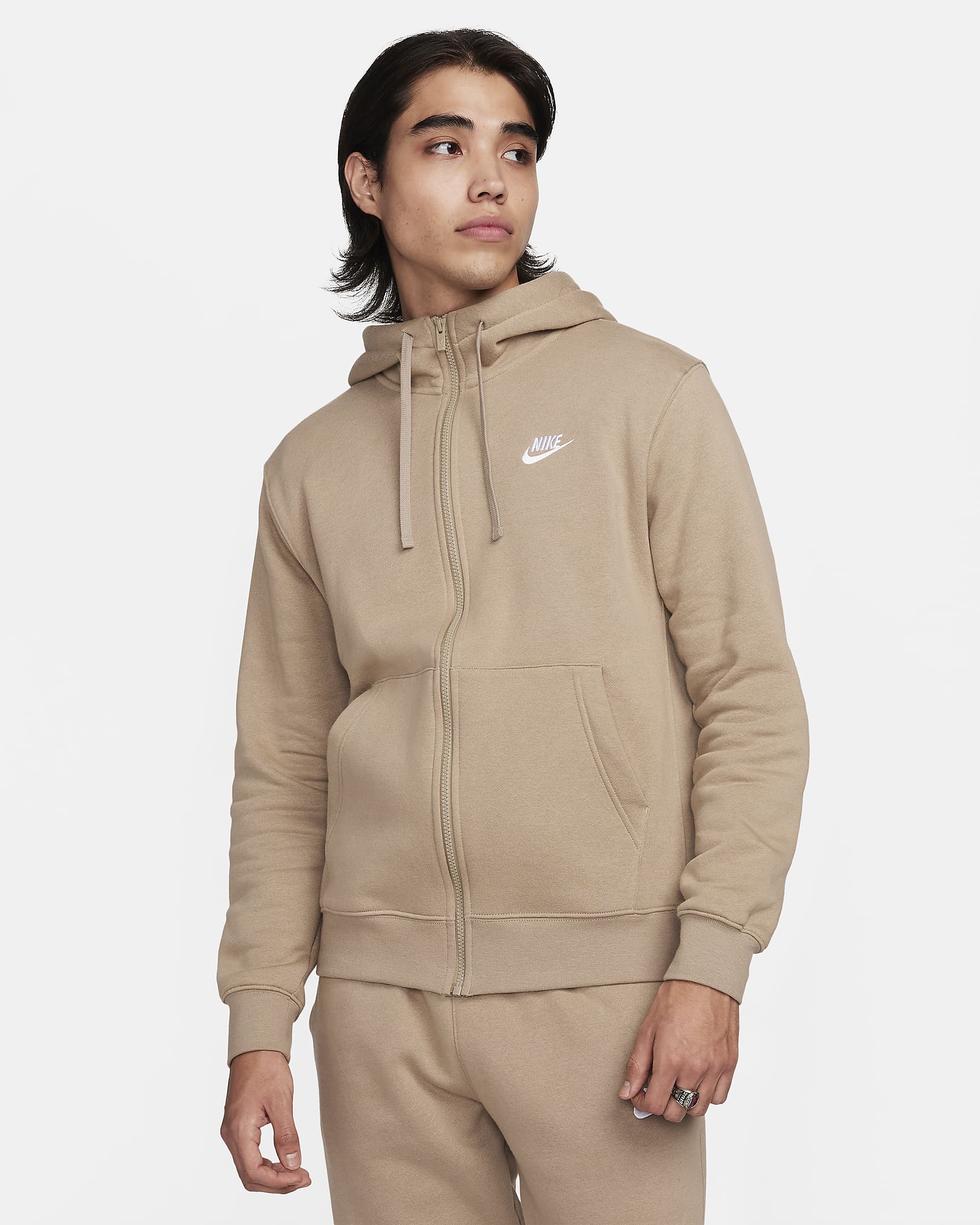 Nike Sportswear Club Fleece Men's Full-Zip Hoodie. Nike.com