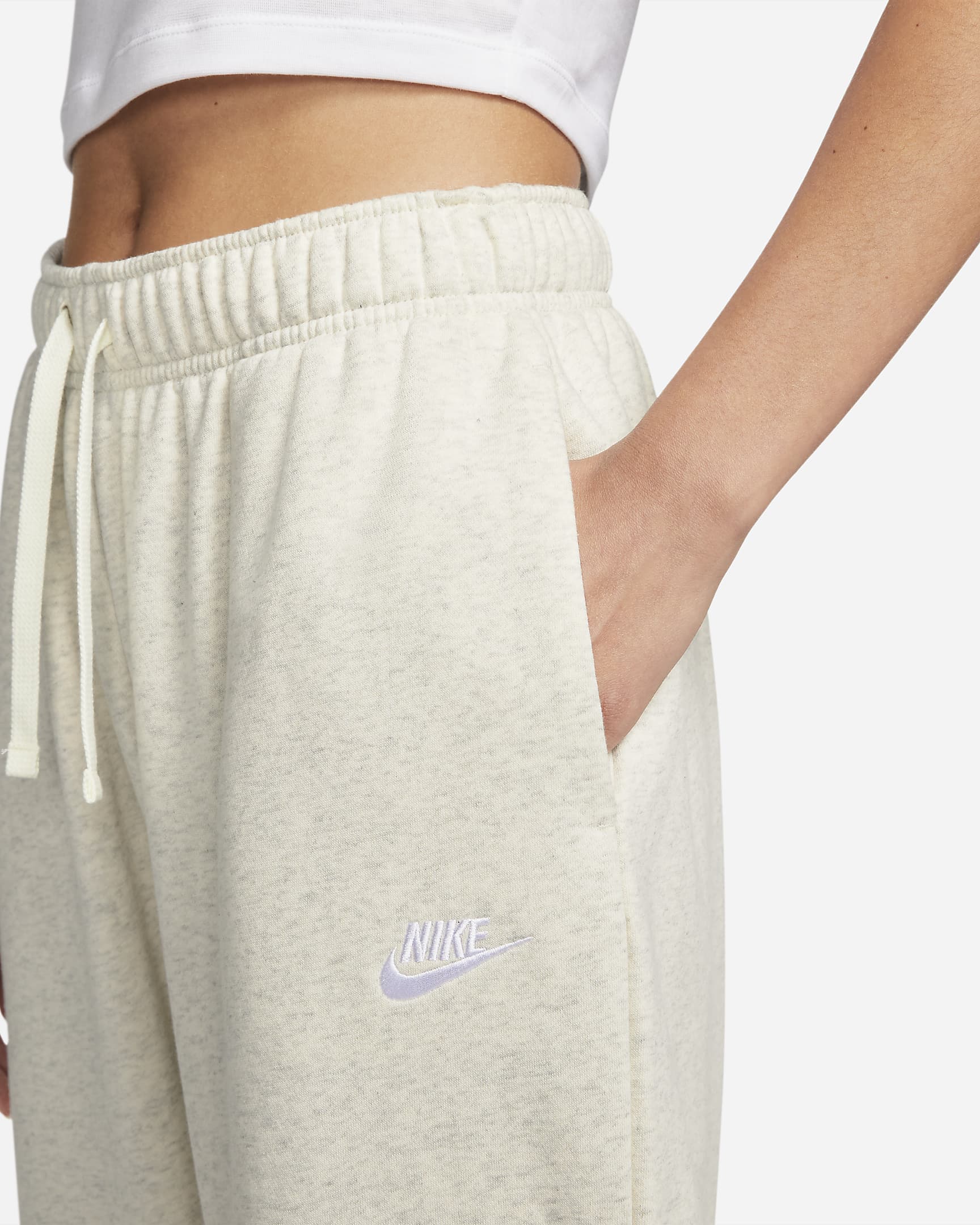 Nike Sportswear Club Fleece Women's MidRise Oversized Sweatpants.