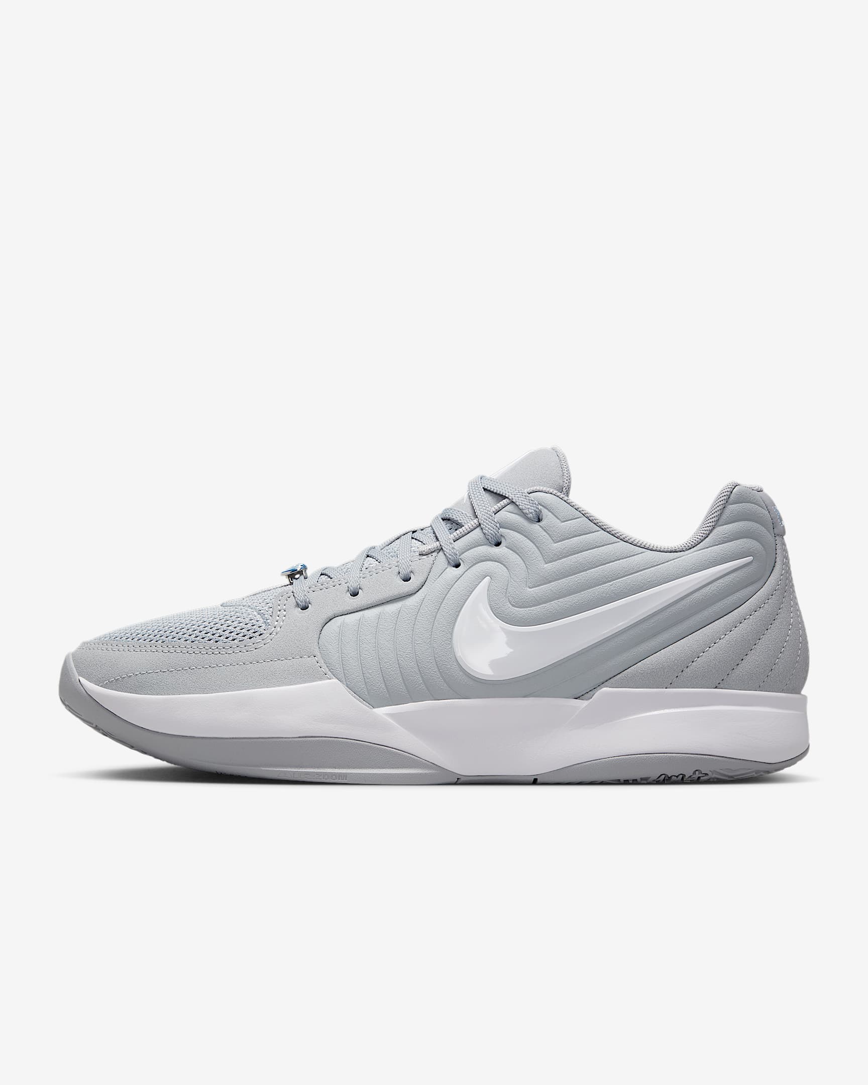 Tenis de básquetbol JA 2 - Gris lobo/Gris lobo/Blanco
