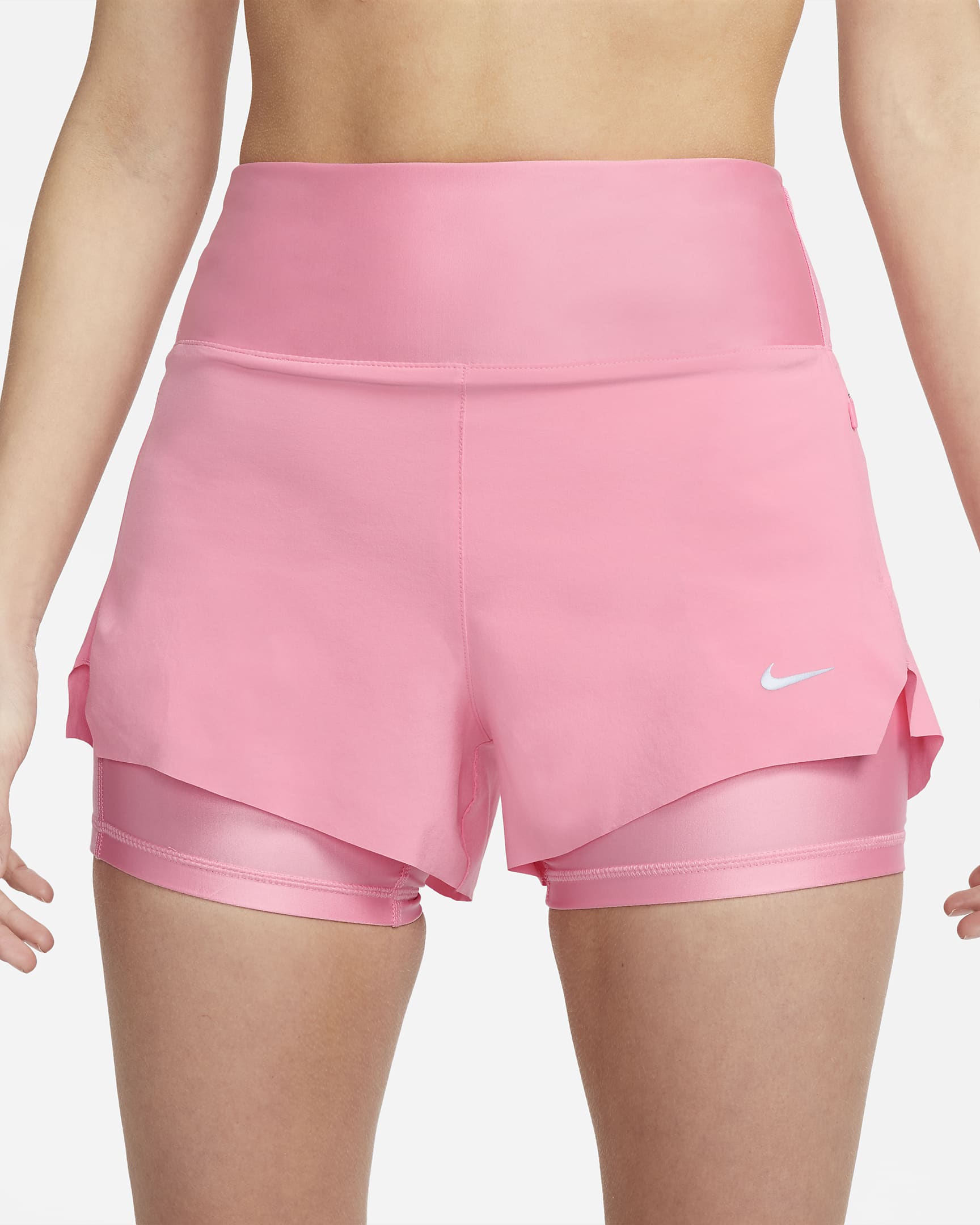 Nike DriFIT Swift Women's MidRise 8cm (approx.) 2in1 Running Shorts