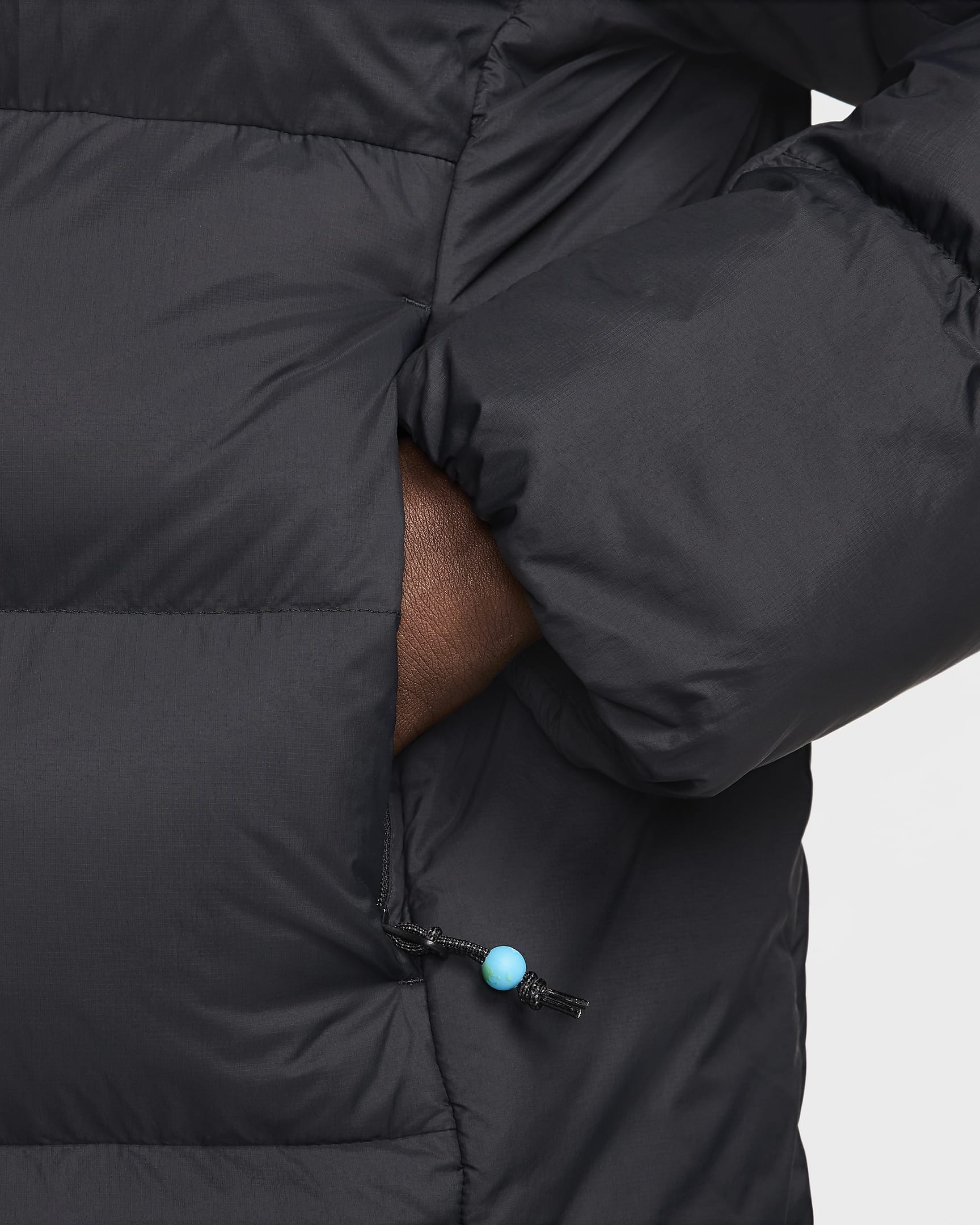 Veste à capuche ample Therma-FIT ADV Nike ACG « Lunar Lake » PrimaLoft® pour homme - Noir/Noir/Summit White