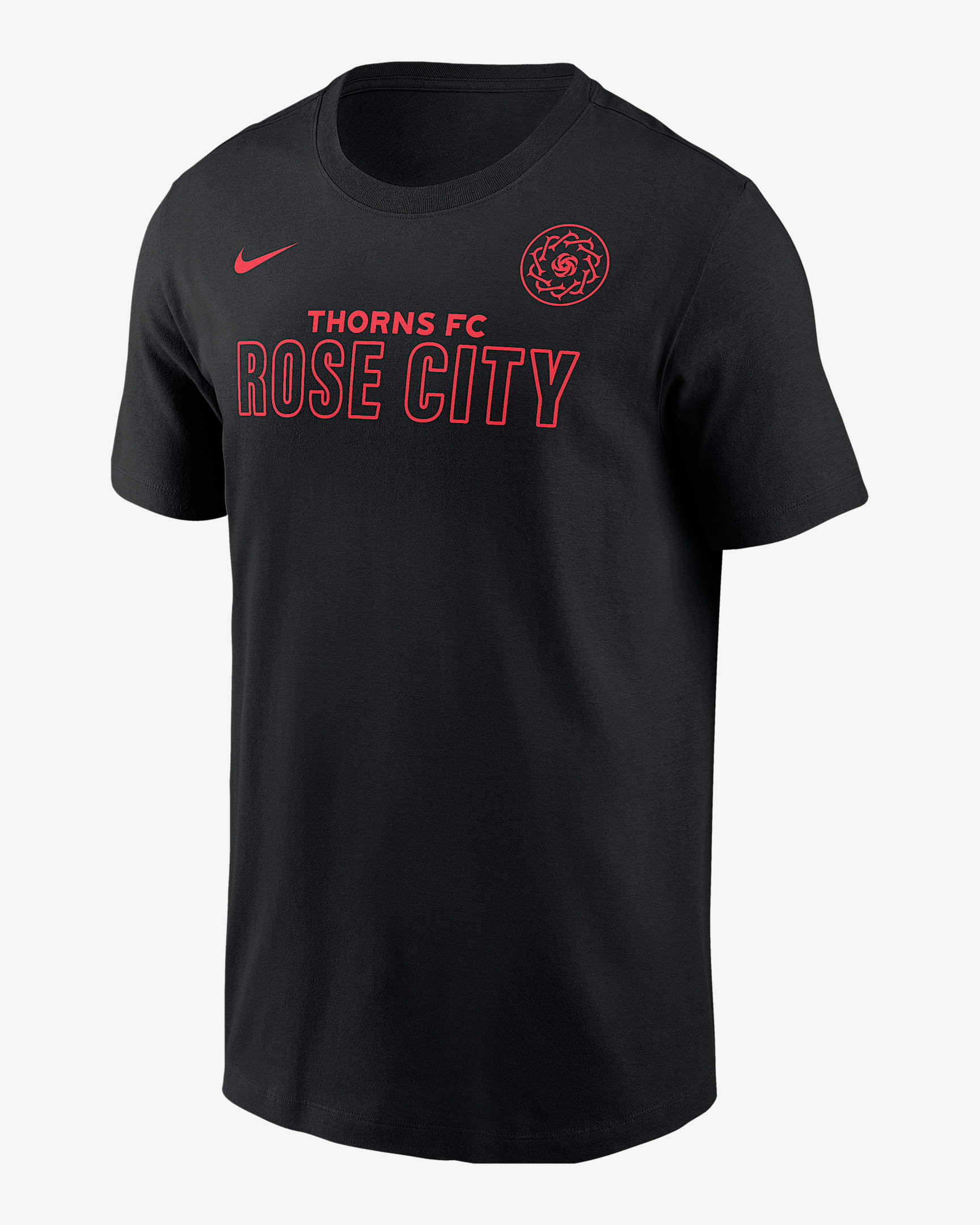 Playera Nike de la NWSL para hombre Portland Thorns FC Core - Negro