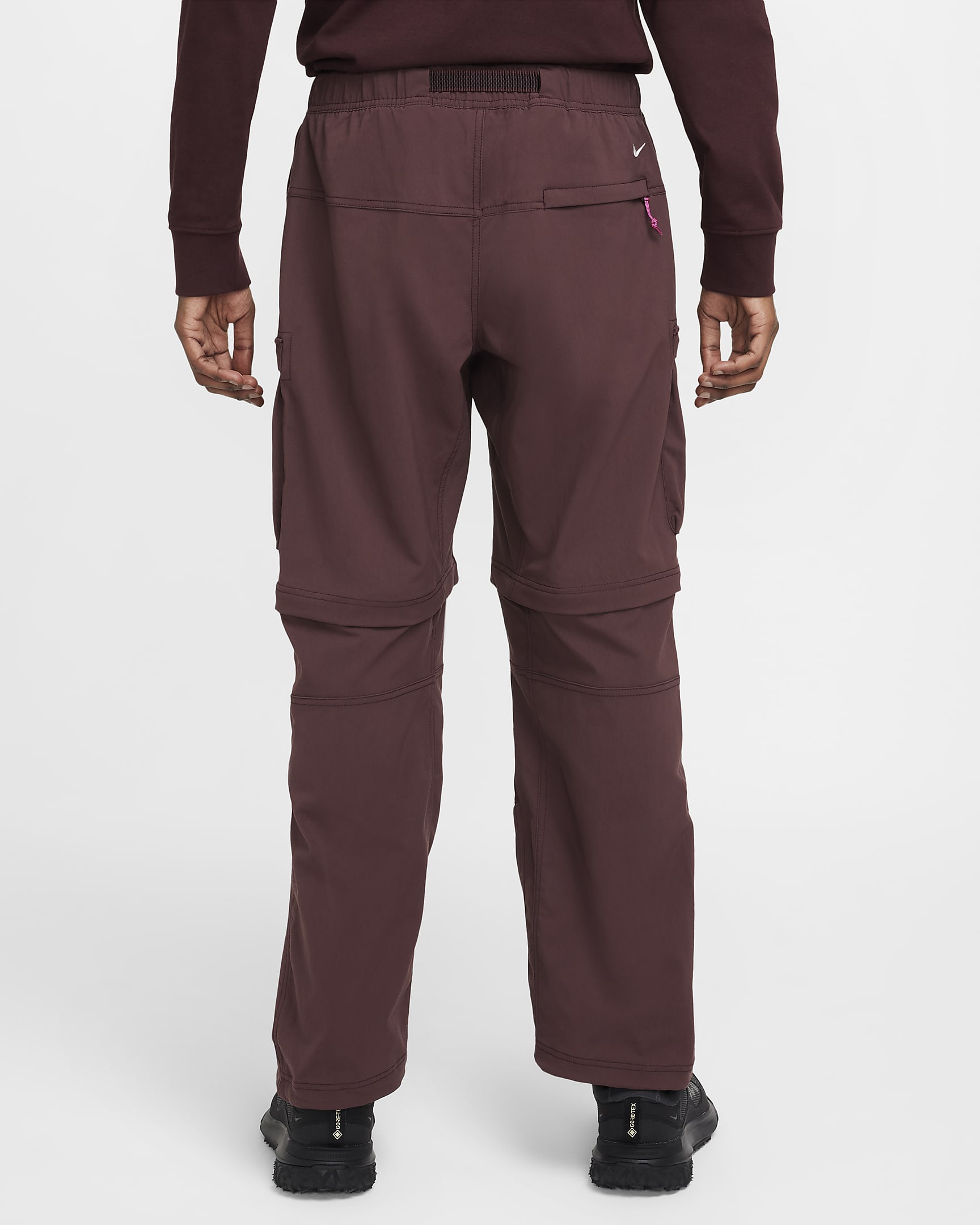 Pantaloni cargo Nike ACG "Smith Summit" - Uomo - Burgundy Crush/Nero/Laser Fuchsia/Summit White