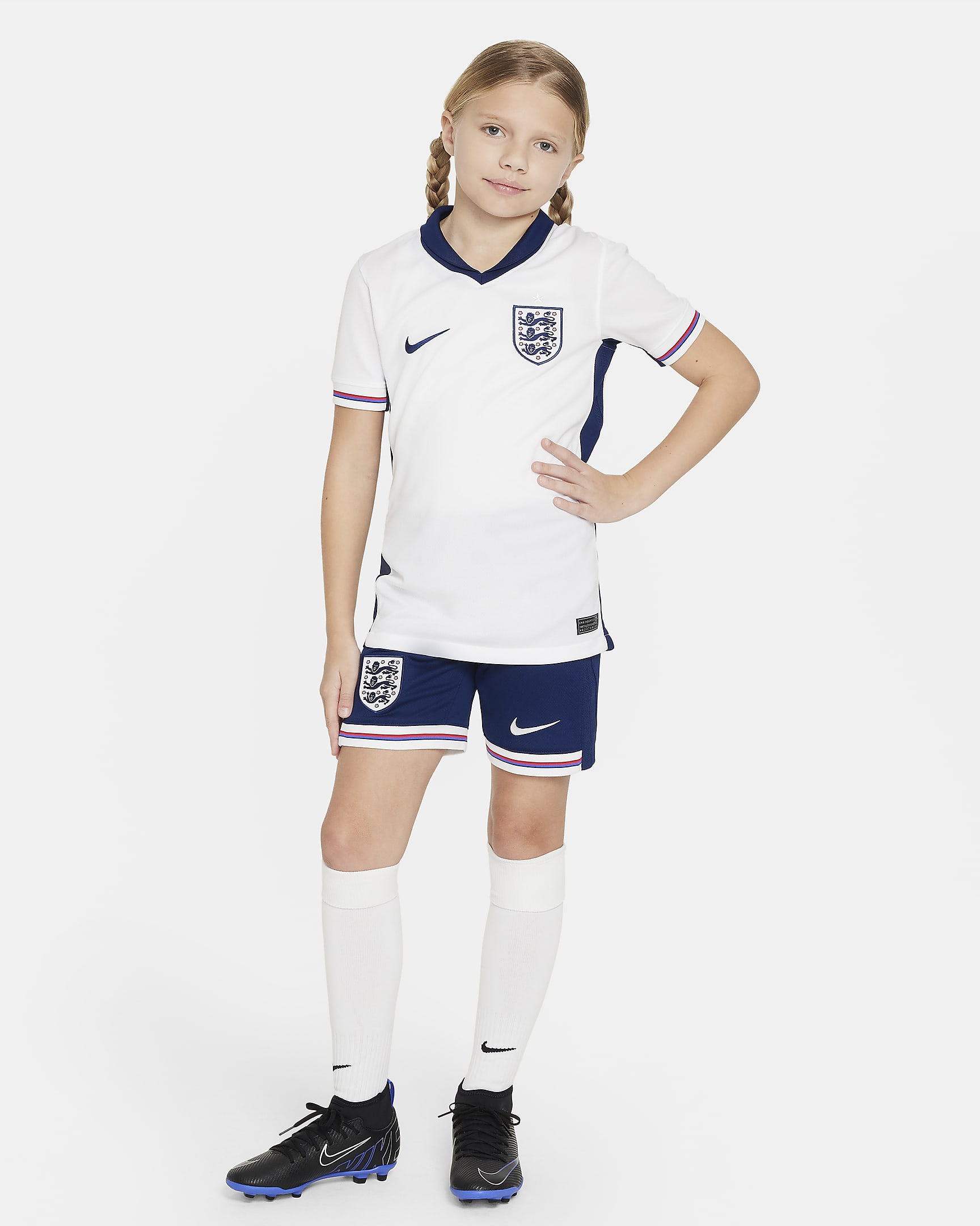 England 2024 Stadium Home Older Kids' Nike Dri-FIT Football Replica ...