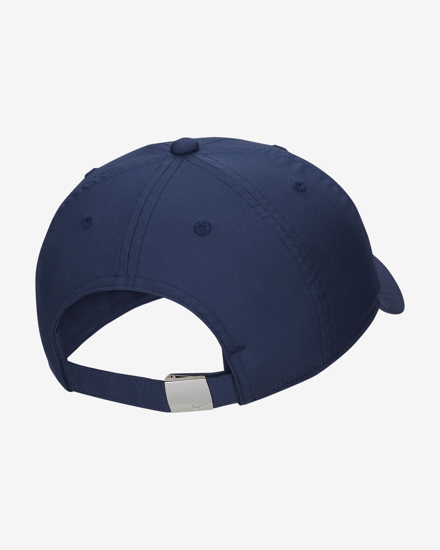 Nike Dri-FIT Club Kids' Unstructured Metal Swoosh Cap - Midnight Navy