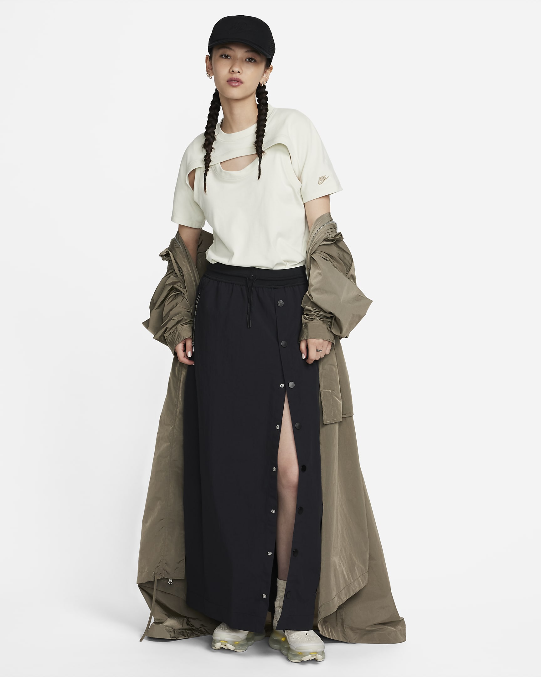 Nike Sportswear Tech Pack Repel Women's HighWaisted Maxi Skirt. Nike PH