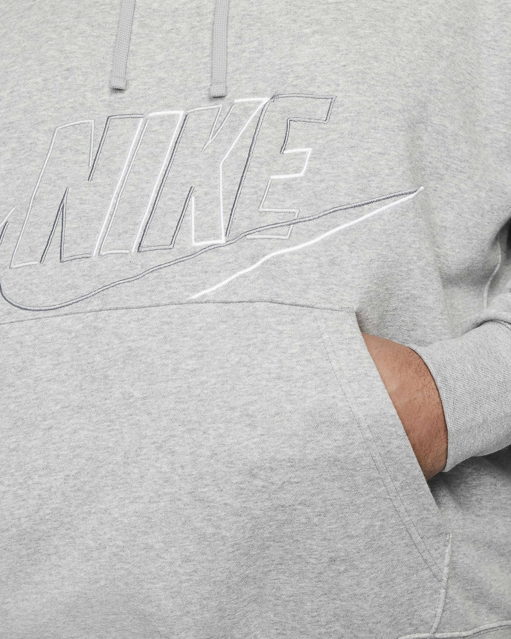 Nike Club Fleece+ Men's Pullover Hoodie. Nike BE
