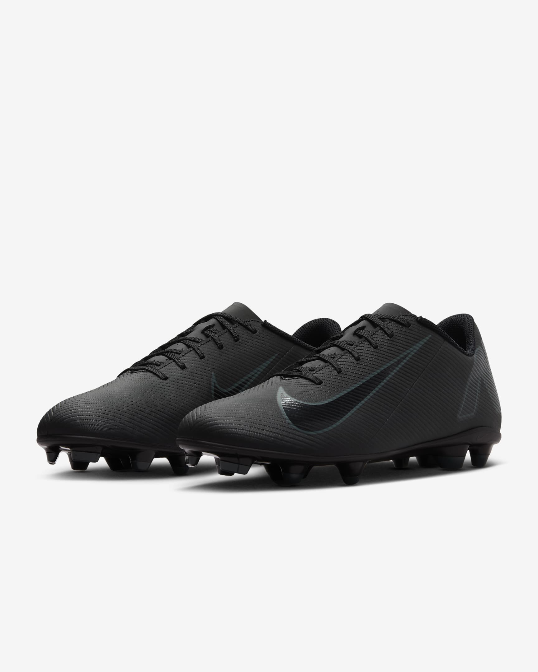 Nike Mercurial Vapor 16 Club MG Düşük Bilekli Krampon - Siyah/Deep Jungle/Siyah