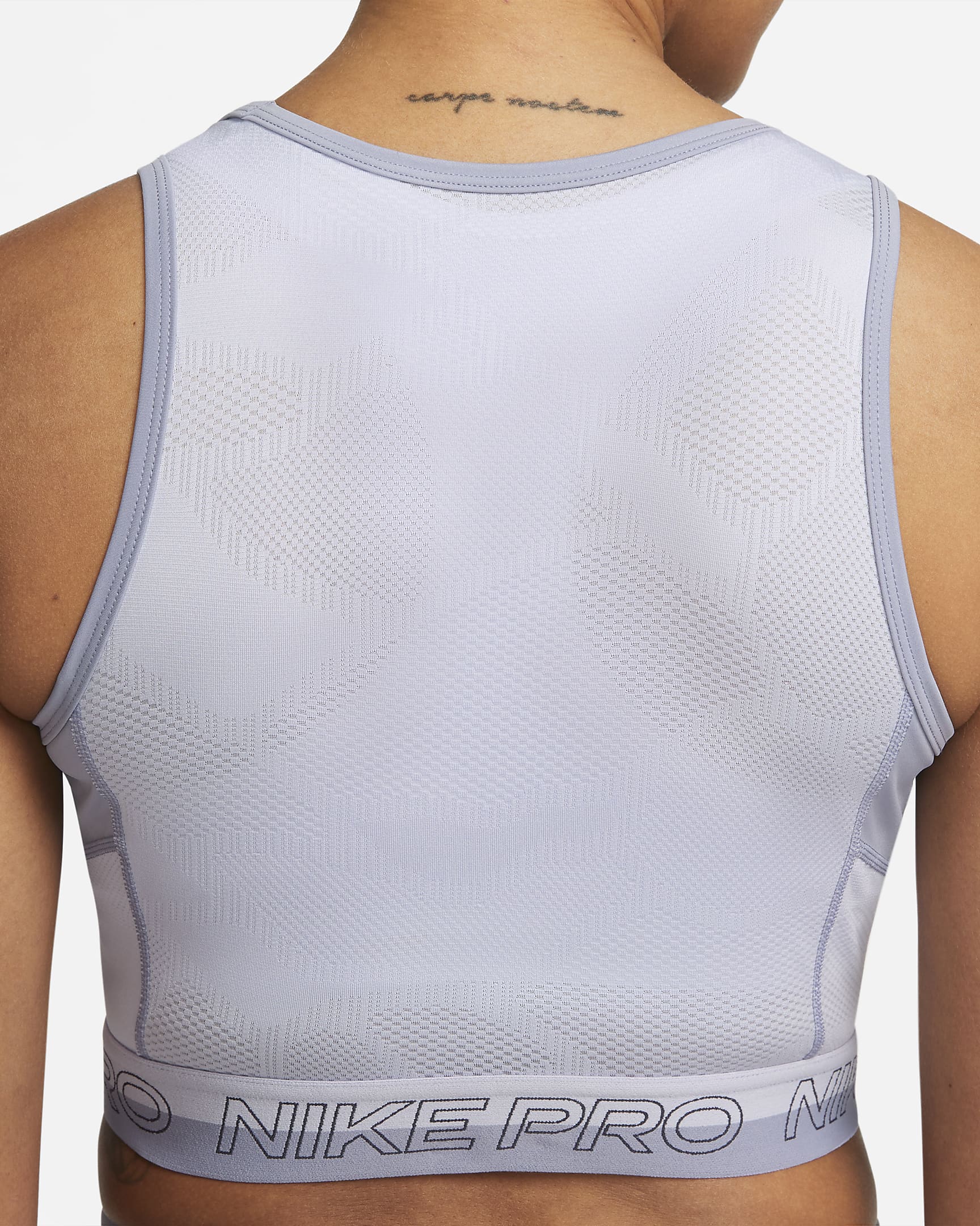 Nike Pro DriFIT Women's Cropped Training Tank Top. Nike GB