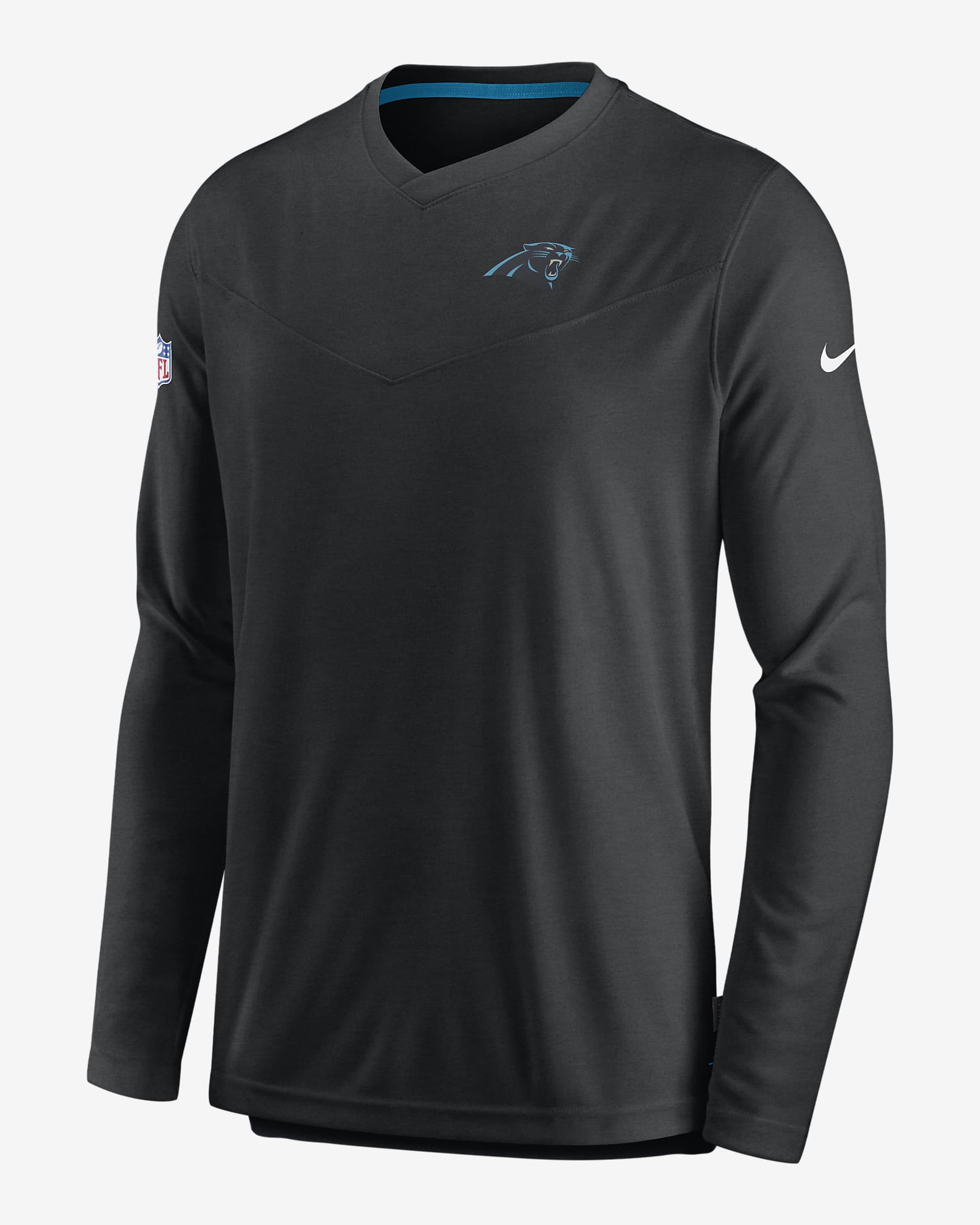 Nike Dri-FIT Lockup Coach UV (NFL Carolina Panthers) Men's Long-Sleeve ...