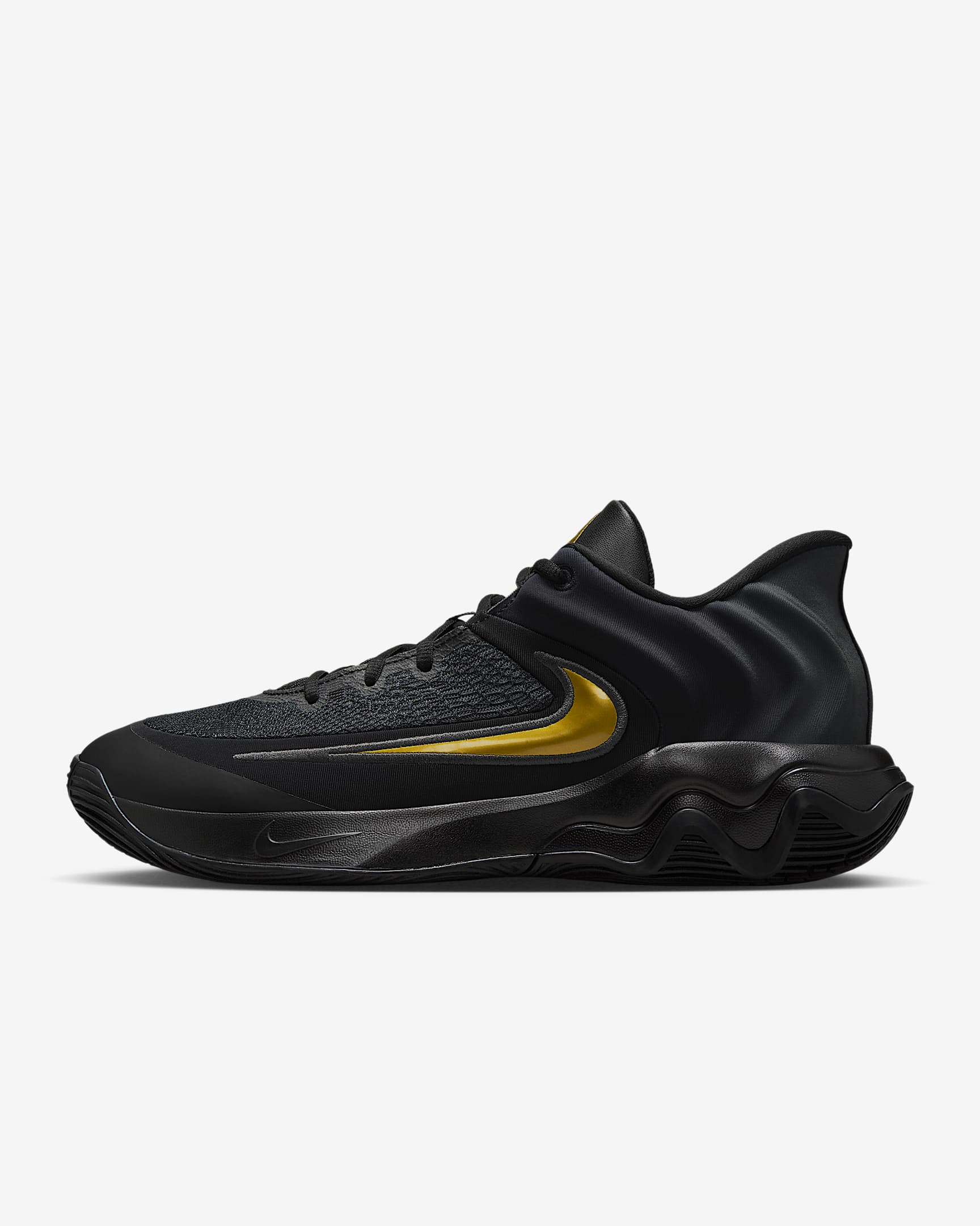 Giannis Immortality 4 Basketball Shoes - Black/Metallic Gold