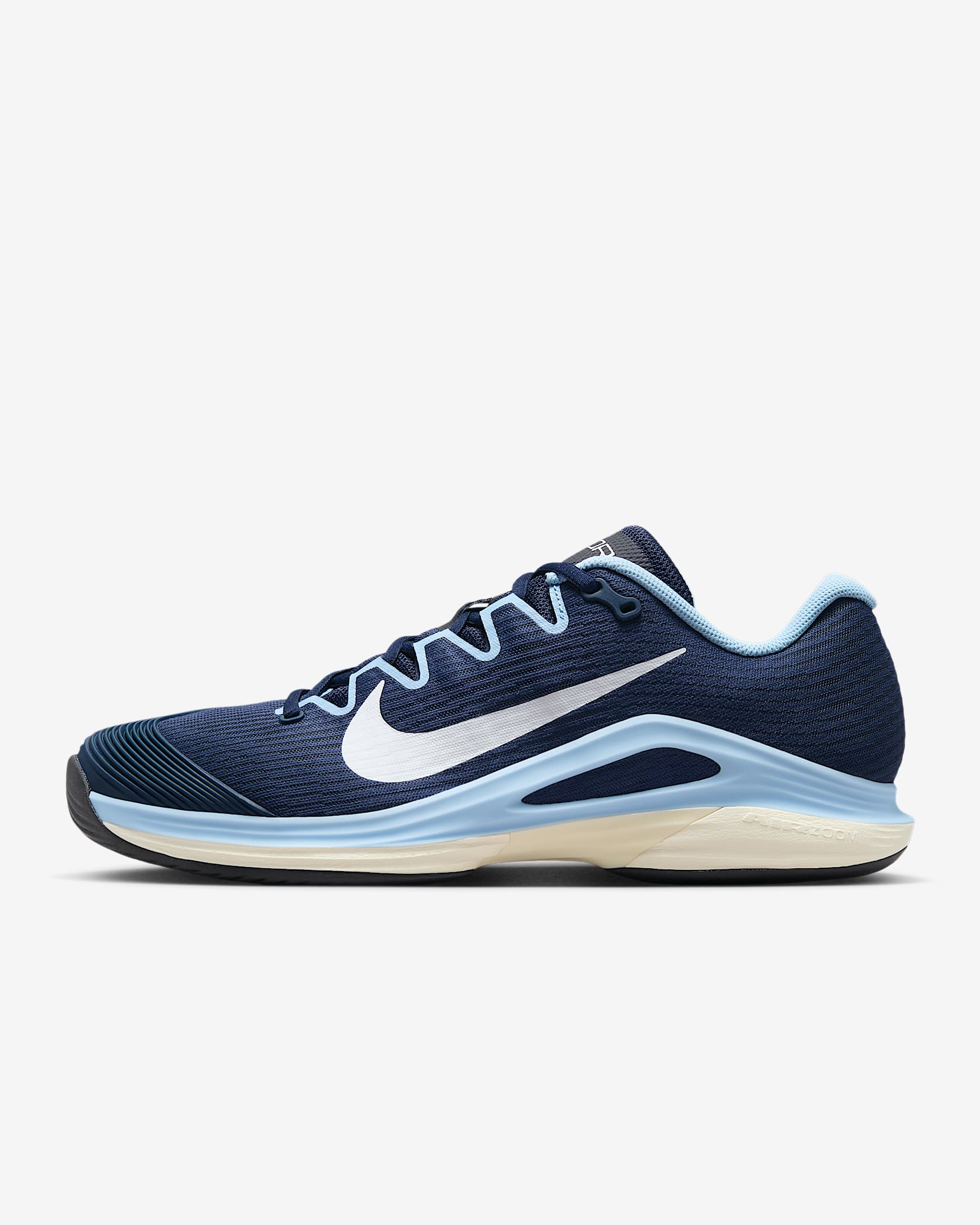 Nike Vapor 12 Men's Hard Court Tennis Shoes - Midnight Navy/Psychic Blue/Black/White