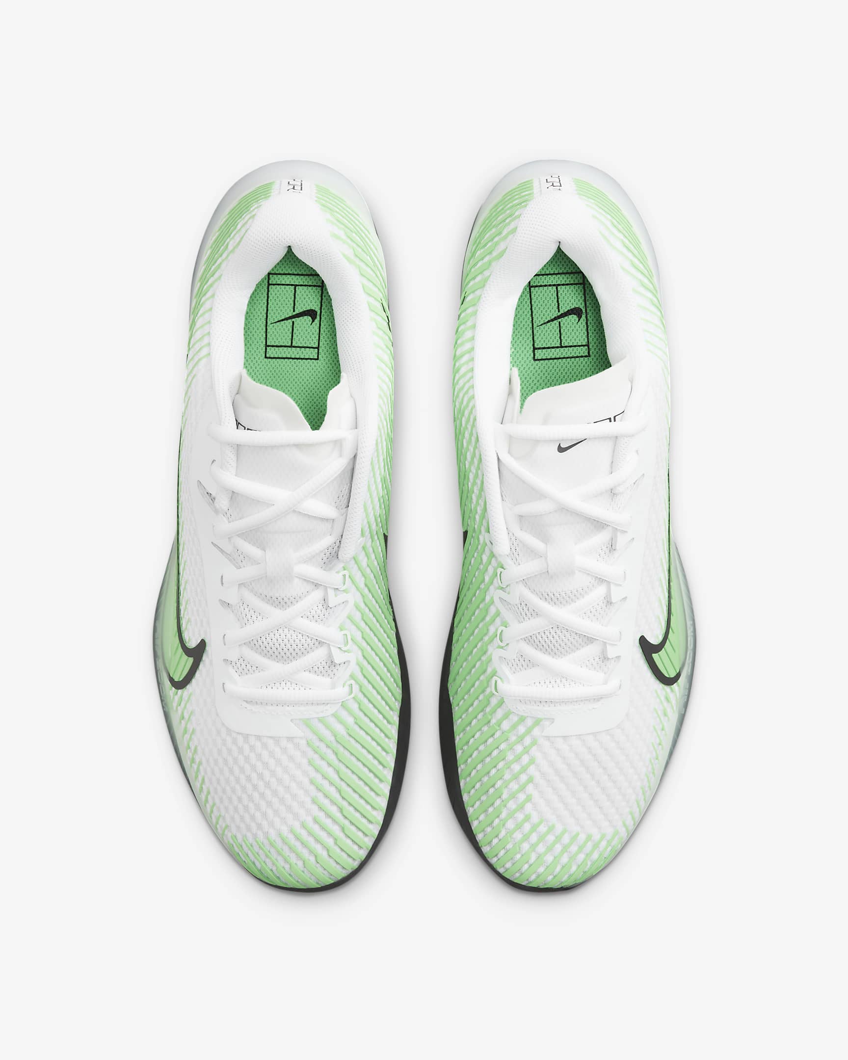 nikecourt air zoom vapor x men's hard court tennis shoe