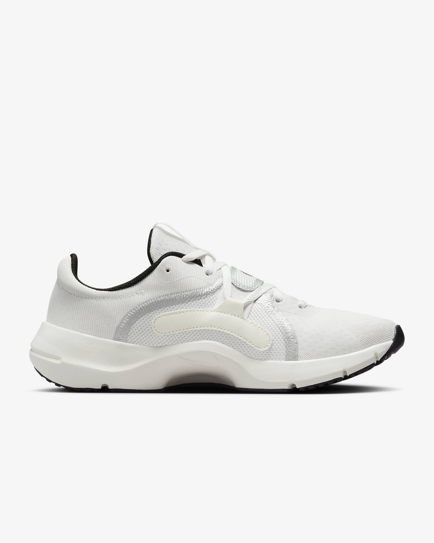 Nike In-Season TR 13 Premium-træningssko til kvinder - Summit White/Sail/sort/Metallic Silver