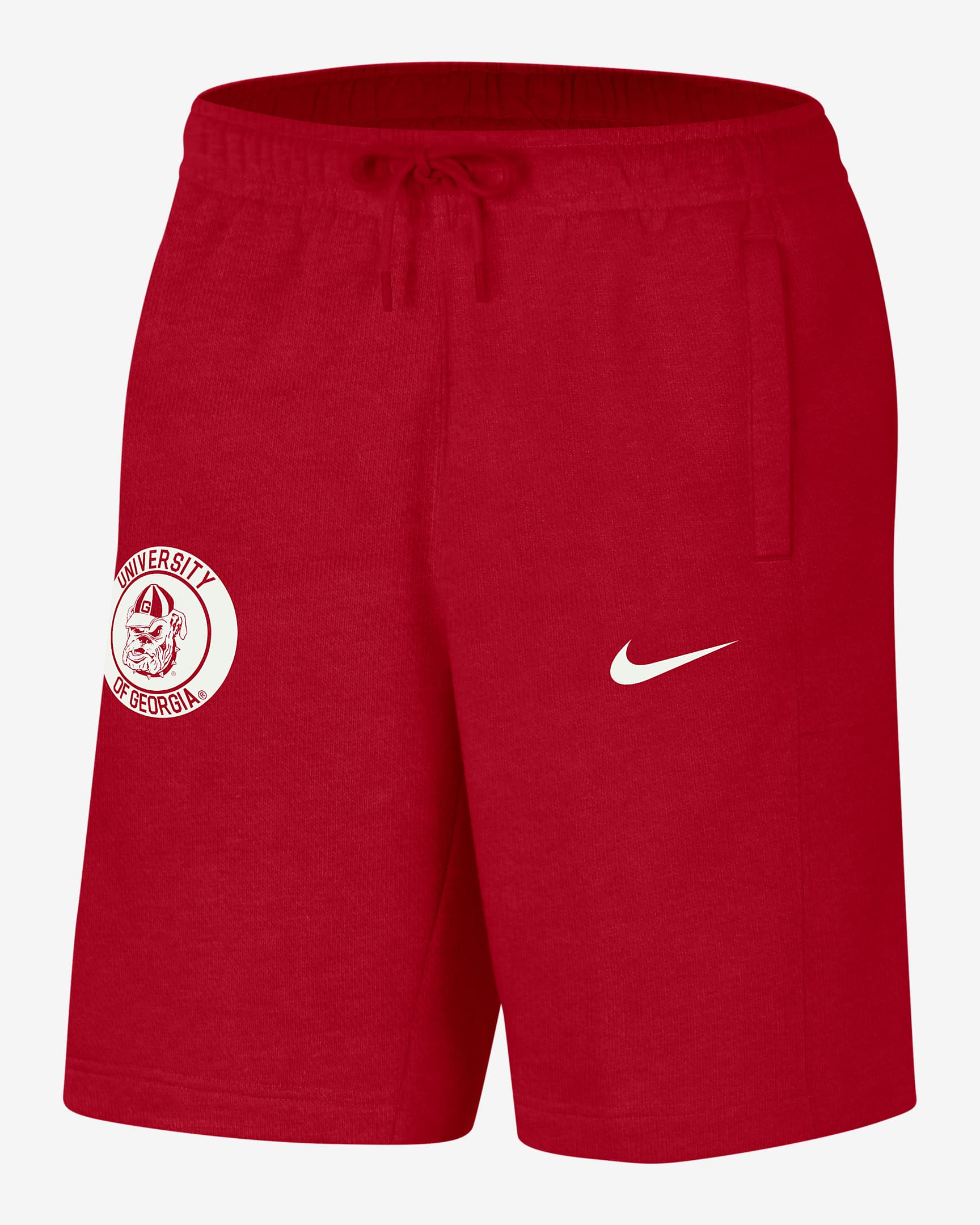Georgia Men's Nike College Shorts - University Red/Summit White