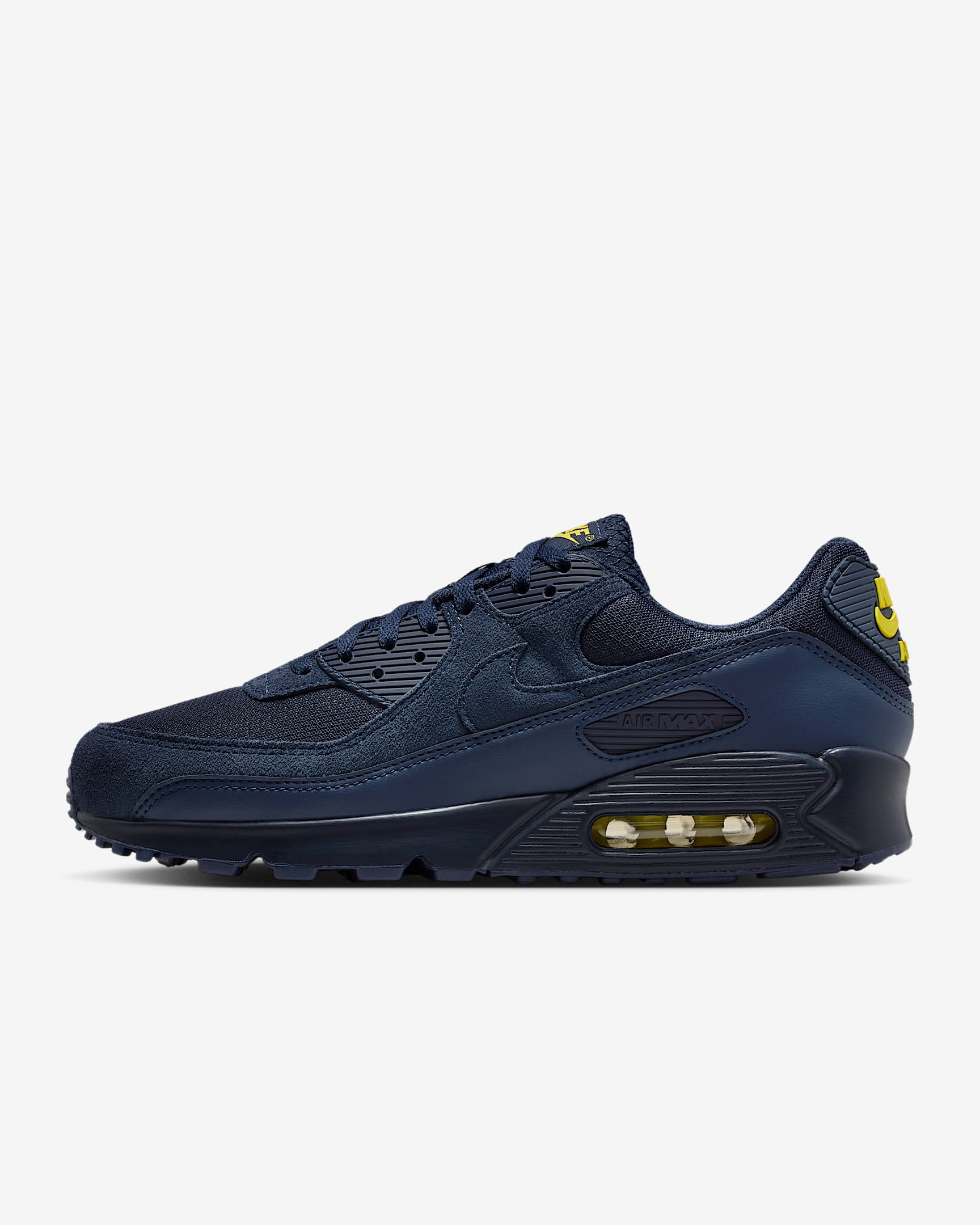 Nike Air Max 90 Men's Shoes - Obsidian/Lightning/Obsidian