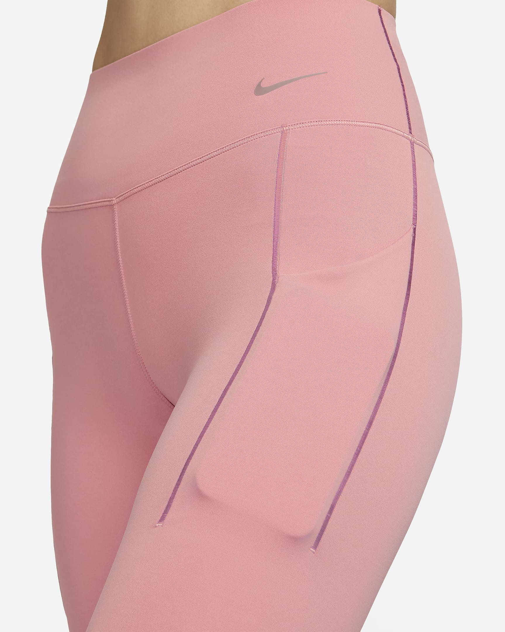 Nike Universa Women's Medium-Support High-Waisted Leggings with Pockets ...