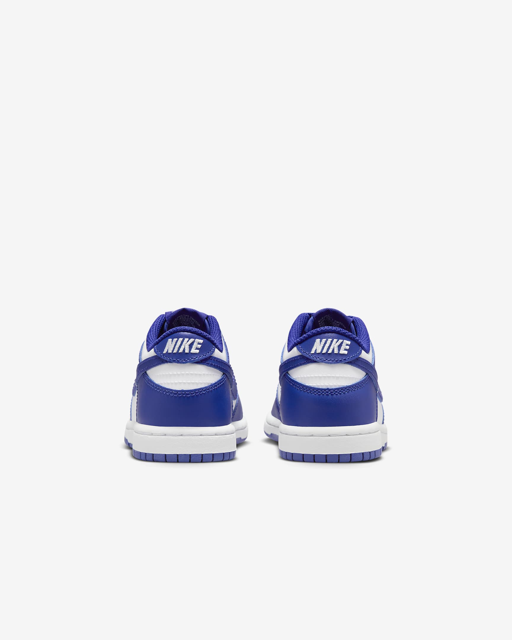 Scarpa Nike Dunk Low – Bambini - Bianco/University Red/Concord